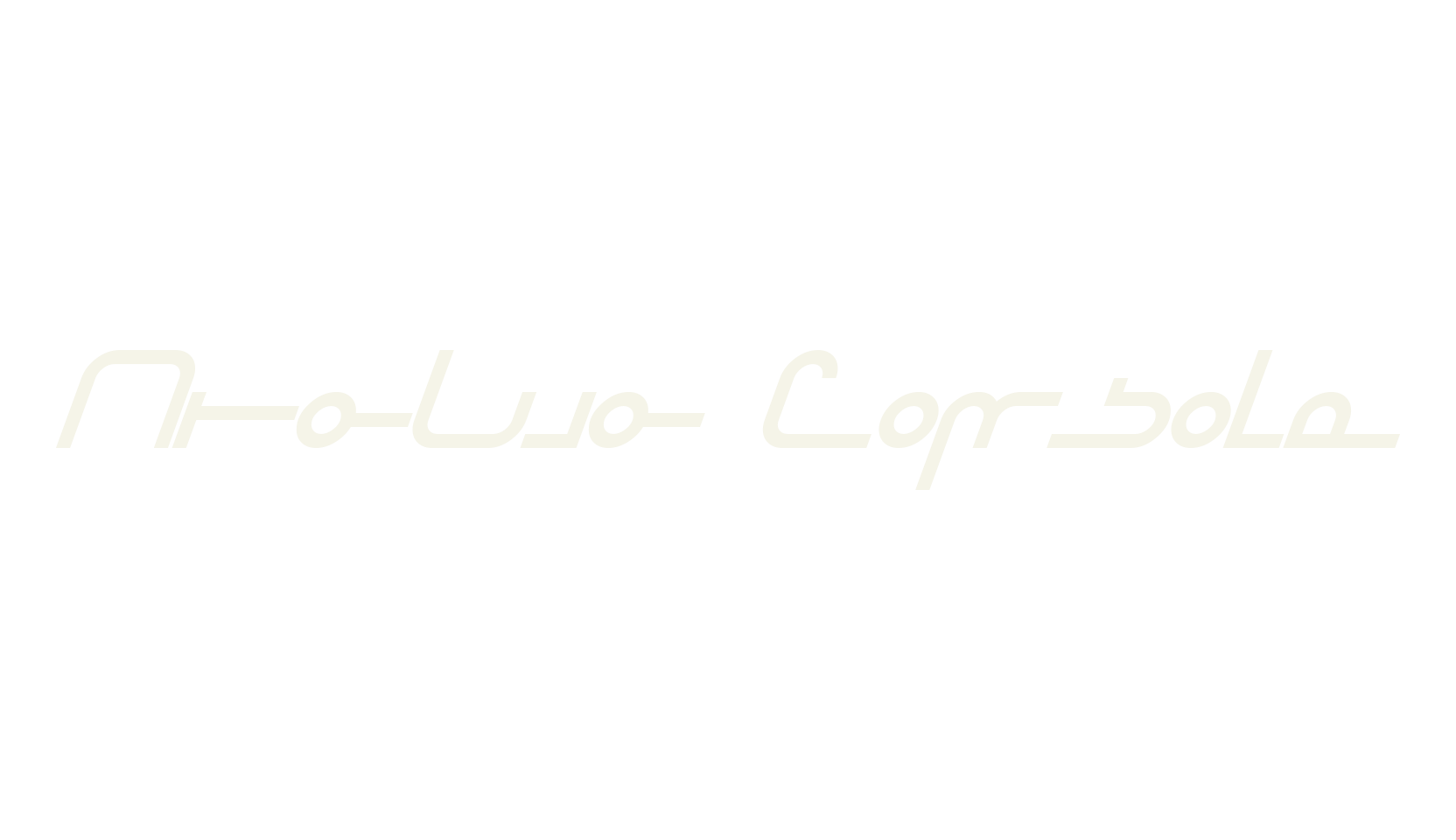 Arabia Console, techno font preview