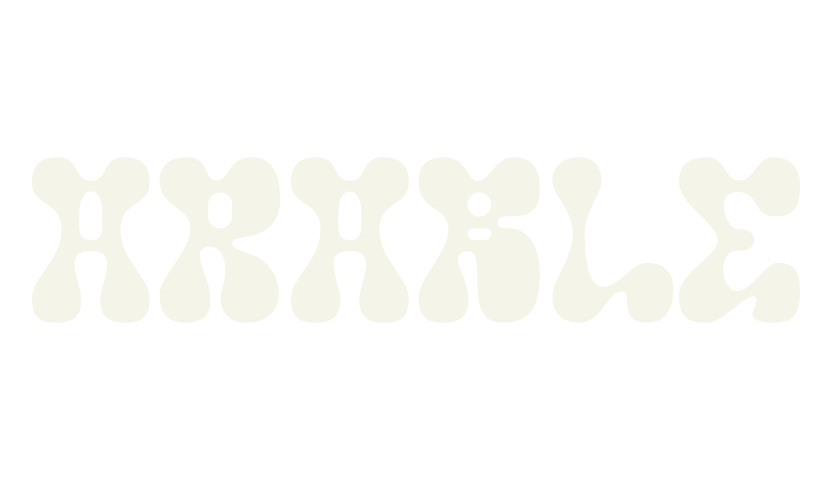 Arable, display font preview