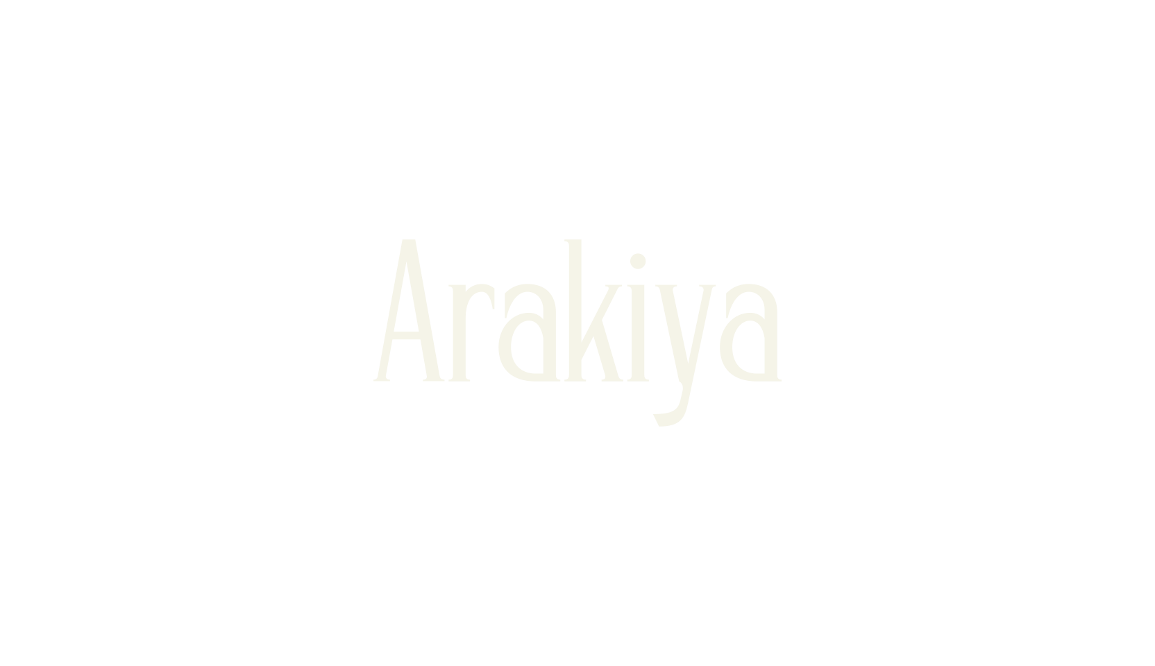 Arakiya, bold font preview