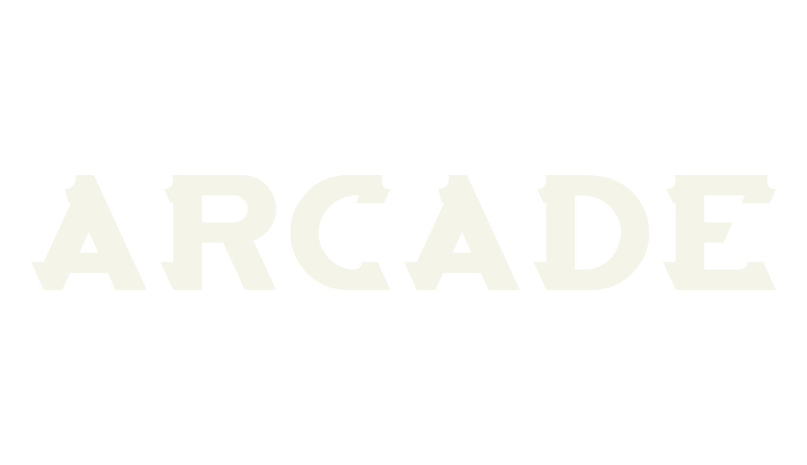 ARCADE, fantasy font preview