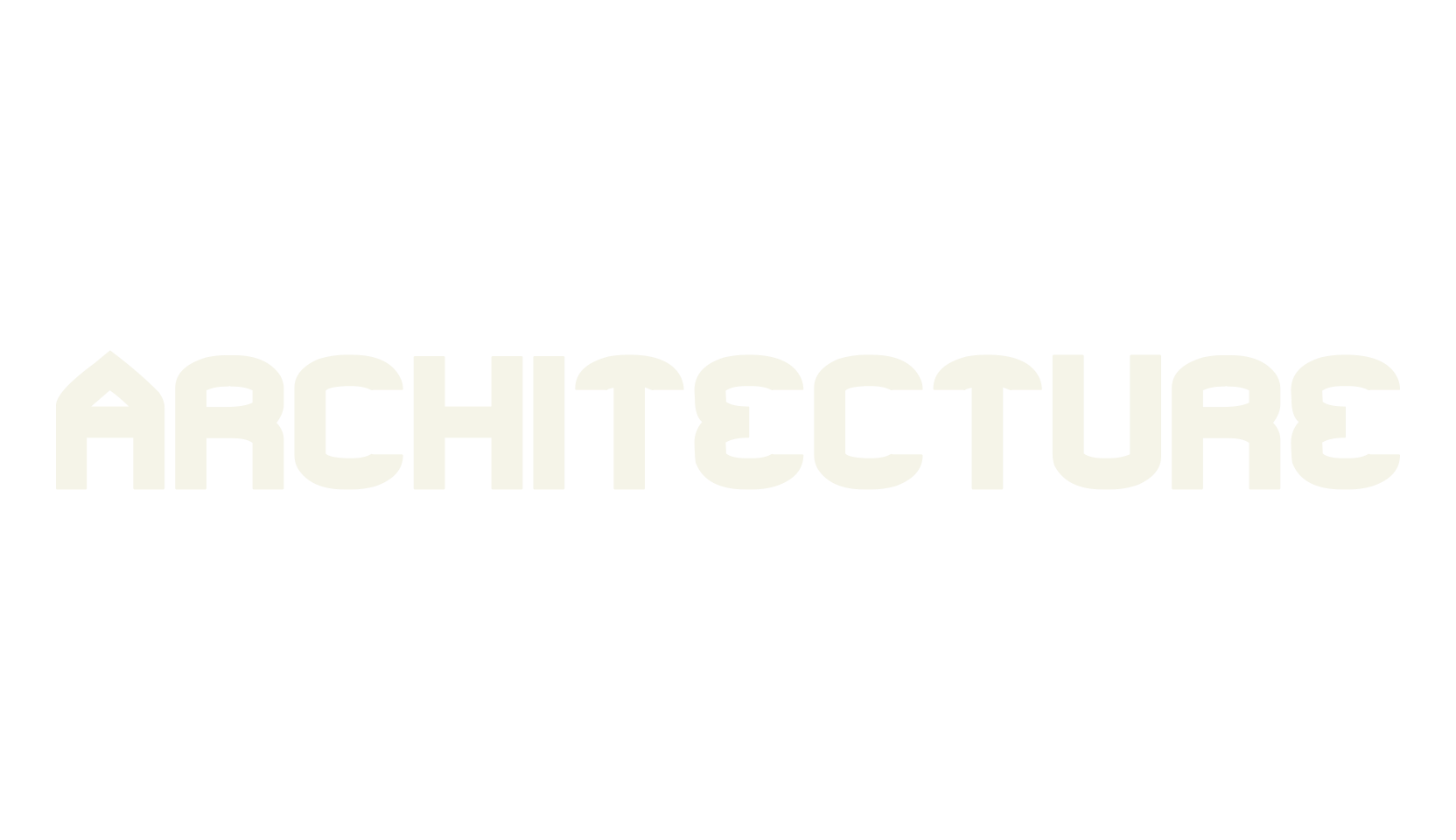 ARCHITECTURE, sans font preview