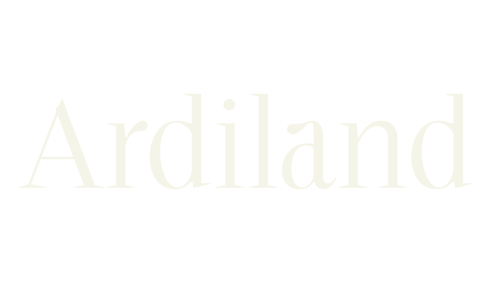 Ardiland, serif font preview