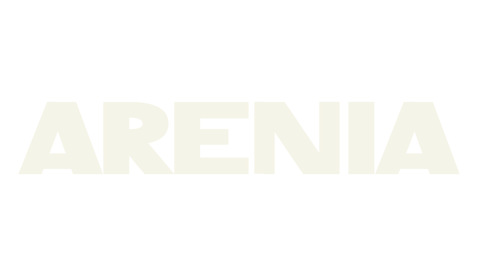ARENIA, bold font preview
