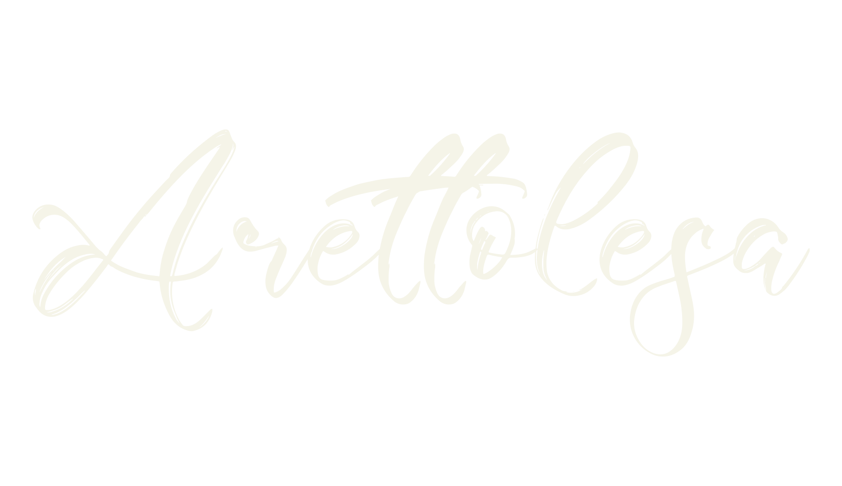 Arettolesa, script font preview