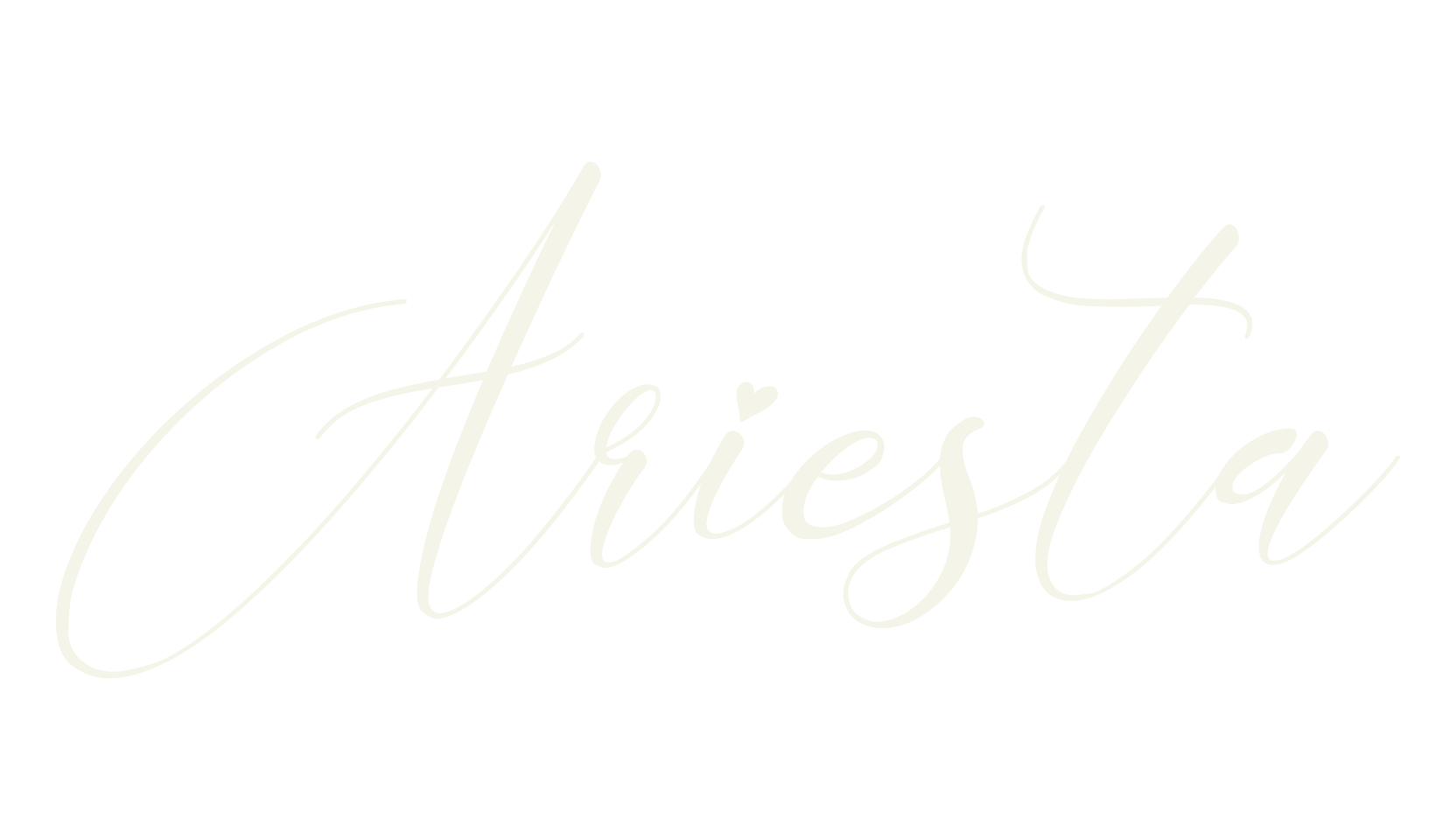 Ariesta, logo font preview