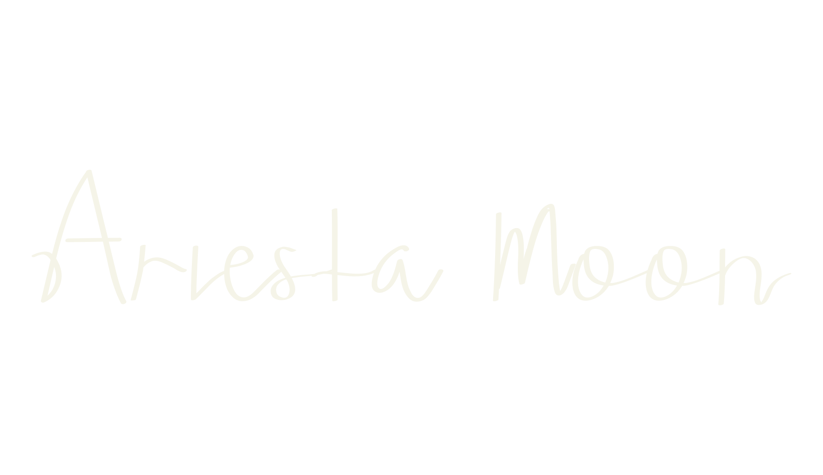 Ariesta Moon, banner font preview