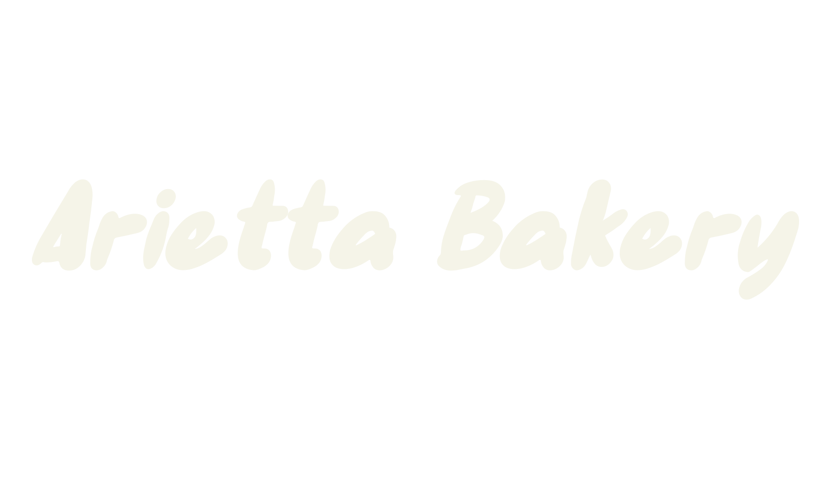 Arietta Bakery, bold font preview
