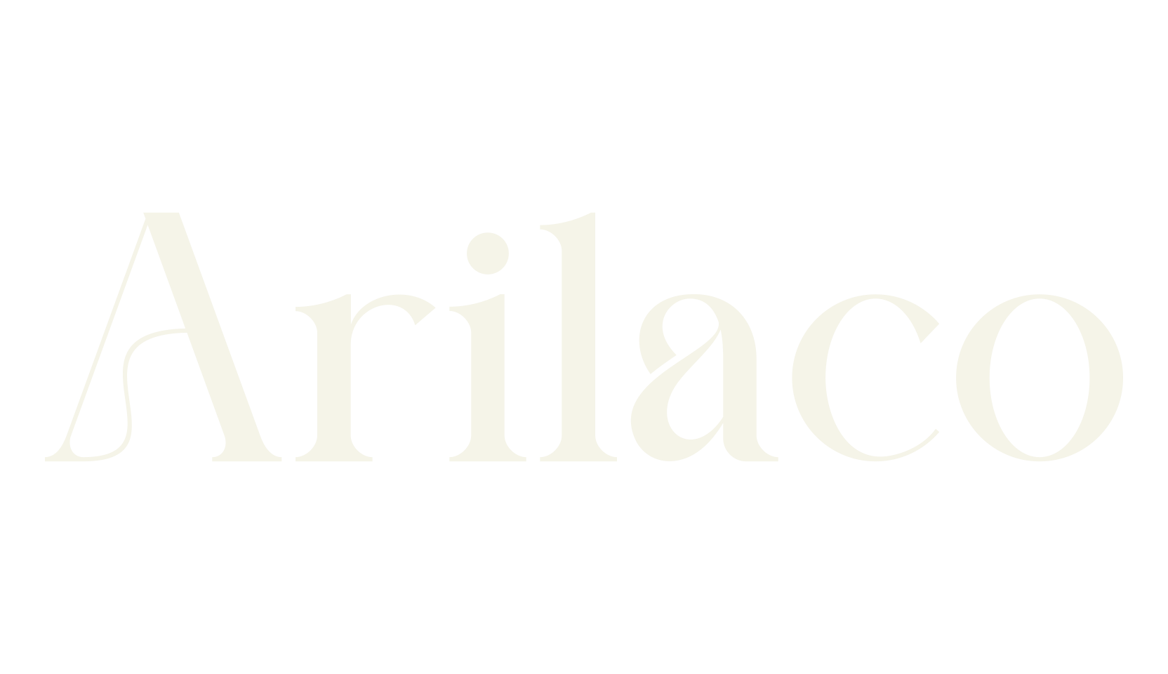 Arilaco, typewriter font preview