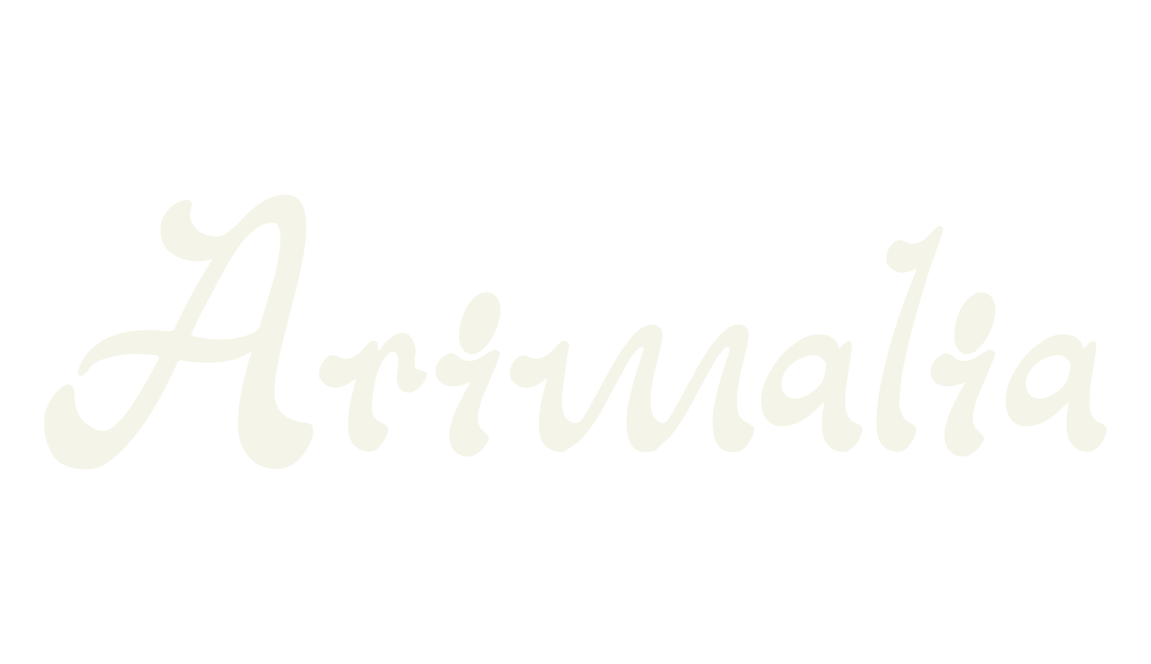Arimalia, cursive font preview