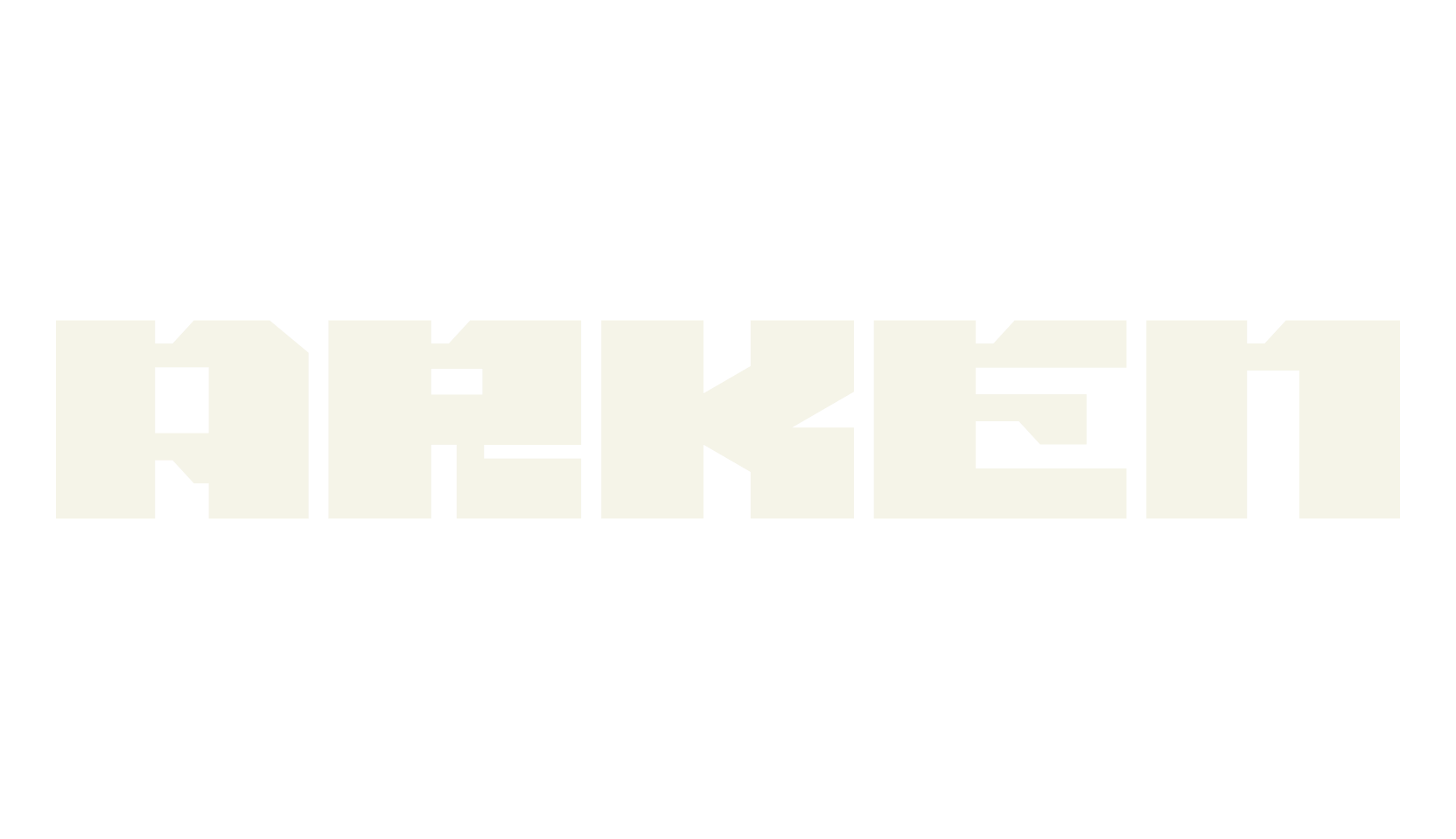 ARKEN, modern font preview