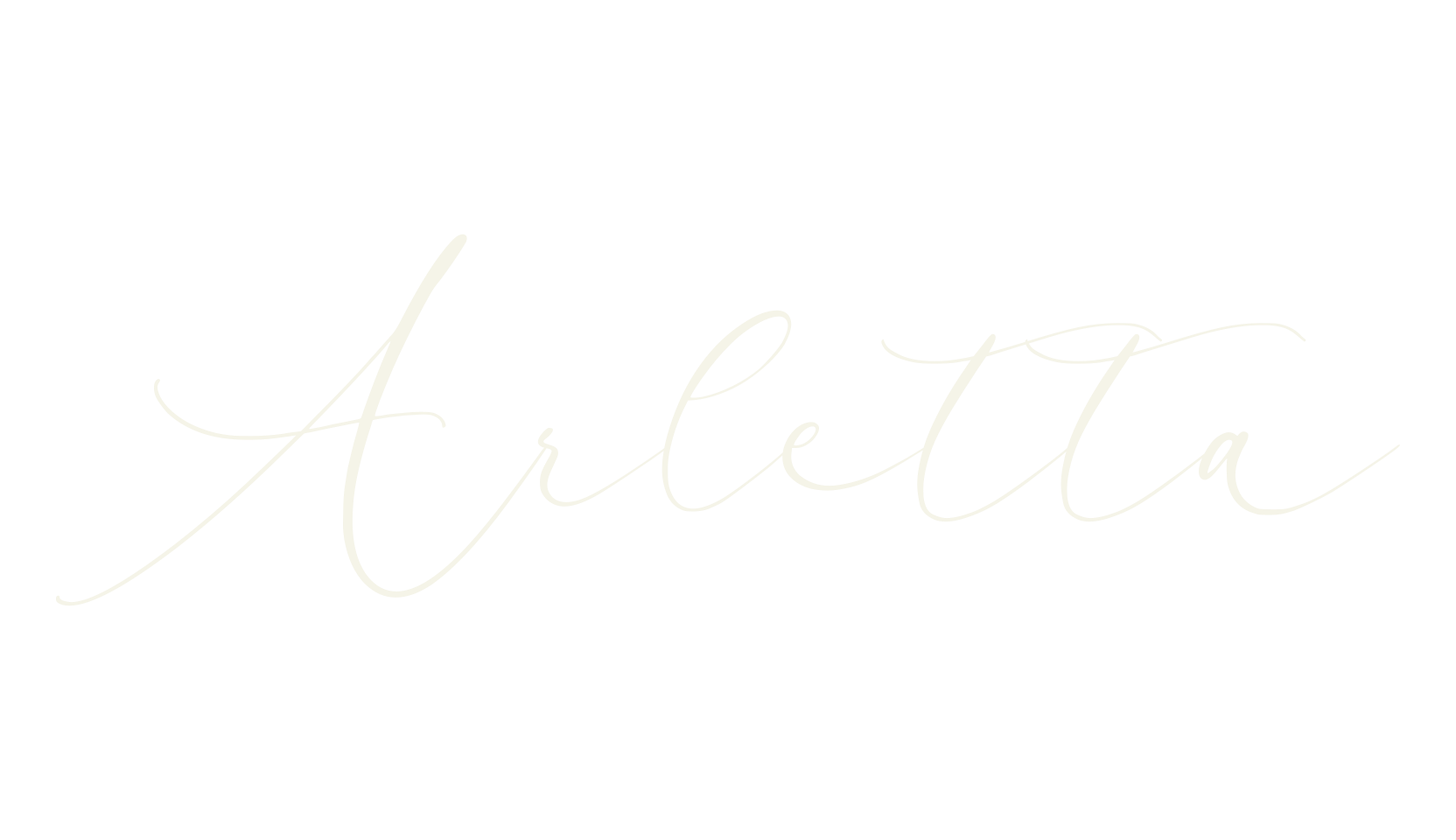 Arletta, fashion script font preview