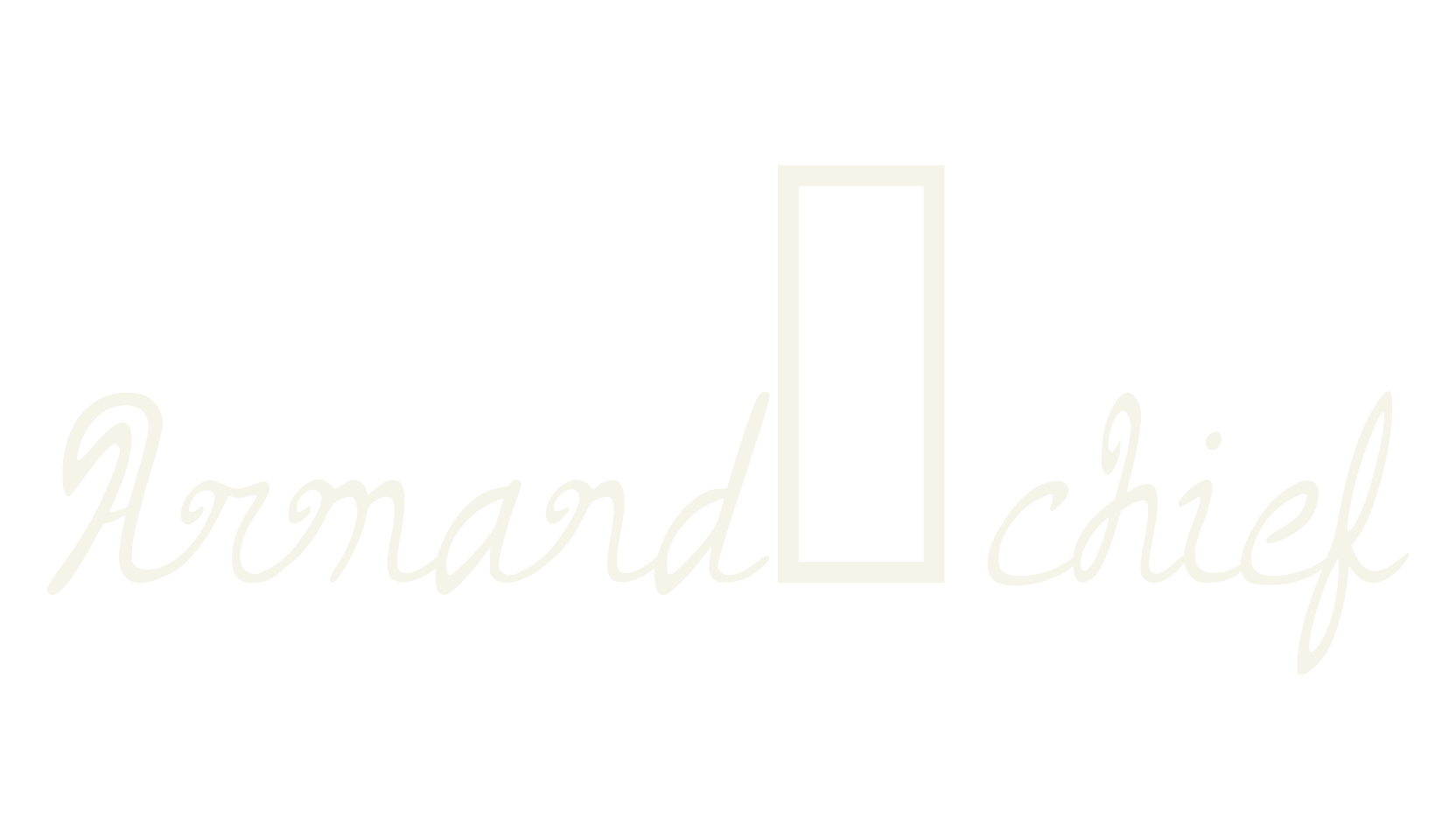 Armand_chief, calligraphy font preview