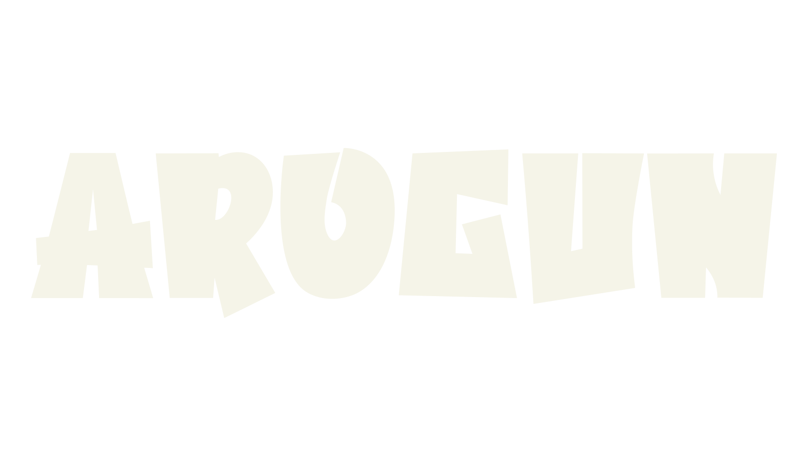Arogun, graffiti font preview