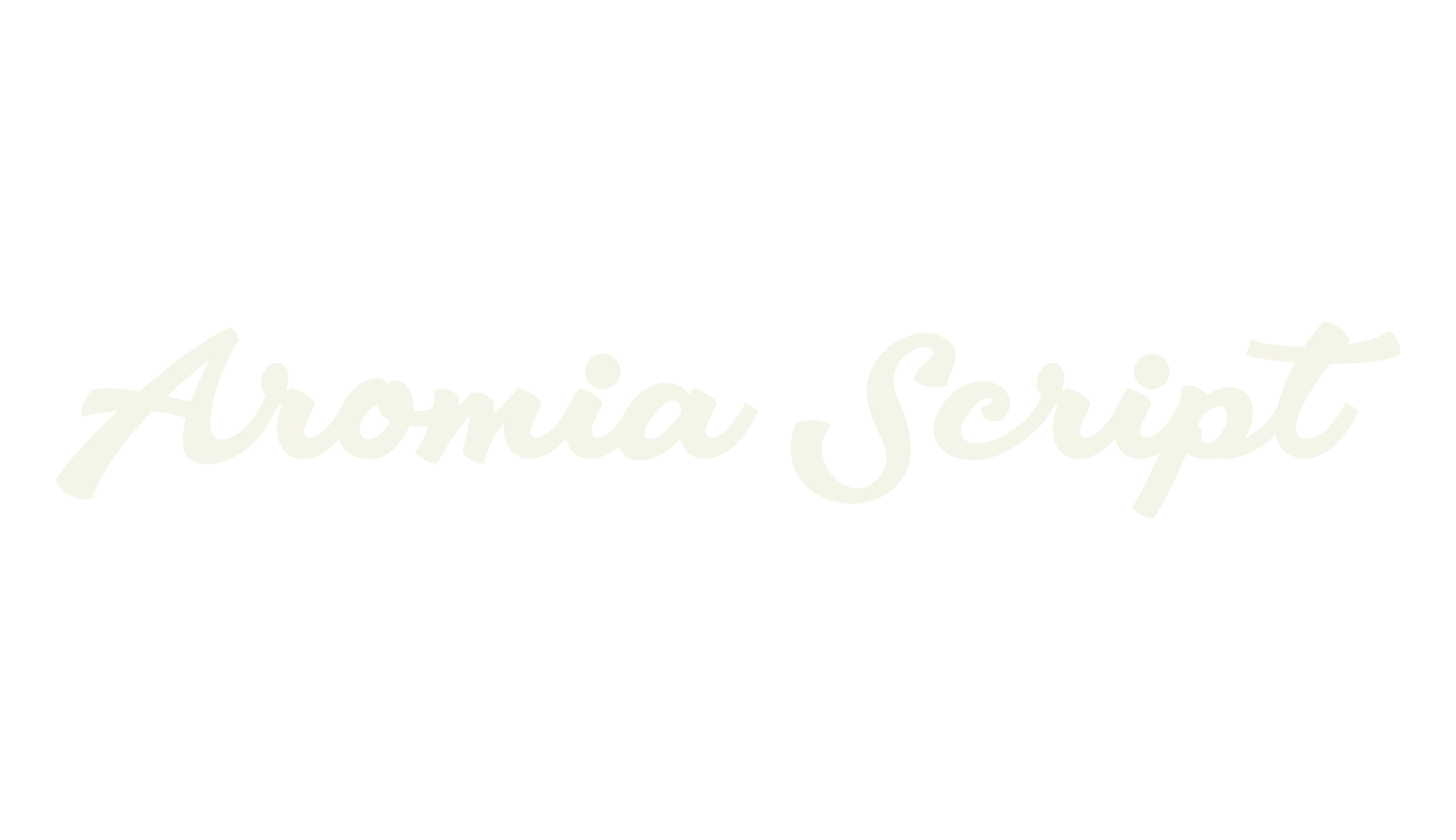 Aromia Script, fashion script font preview