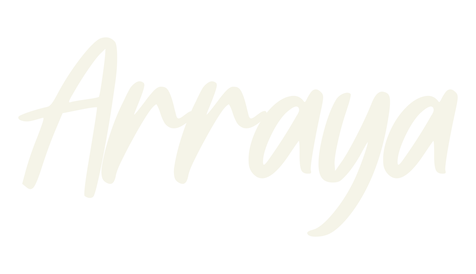Arraya, handwriting font preview