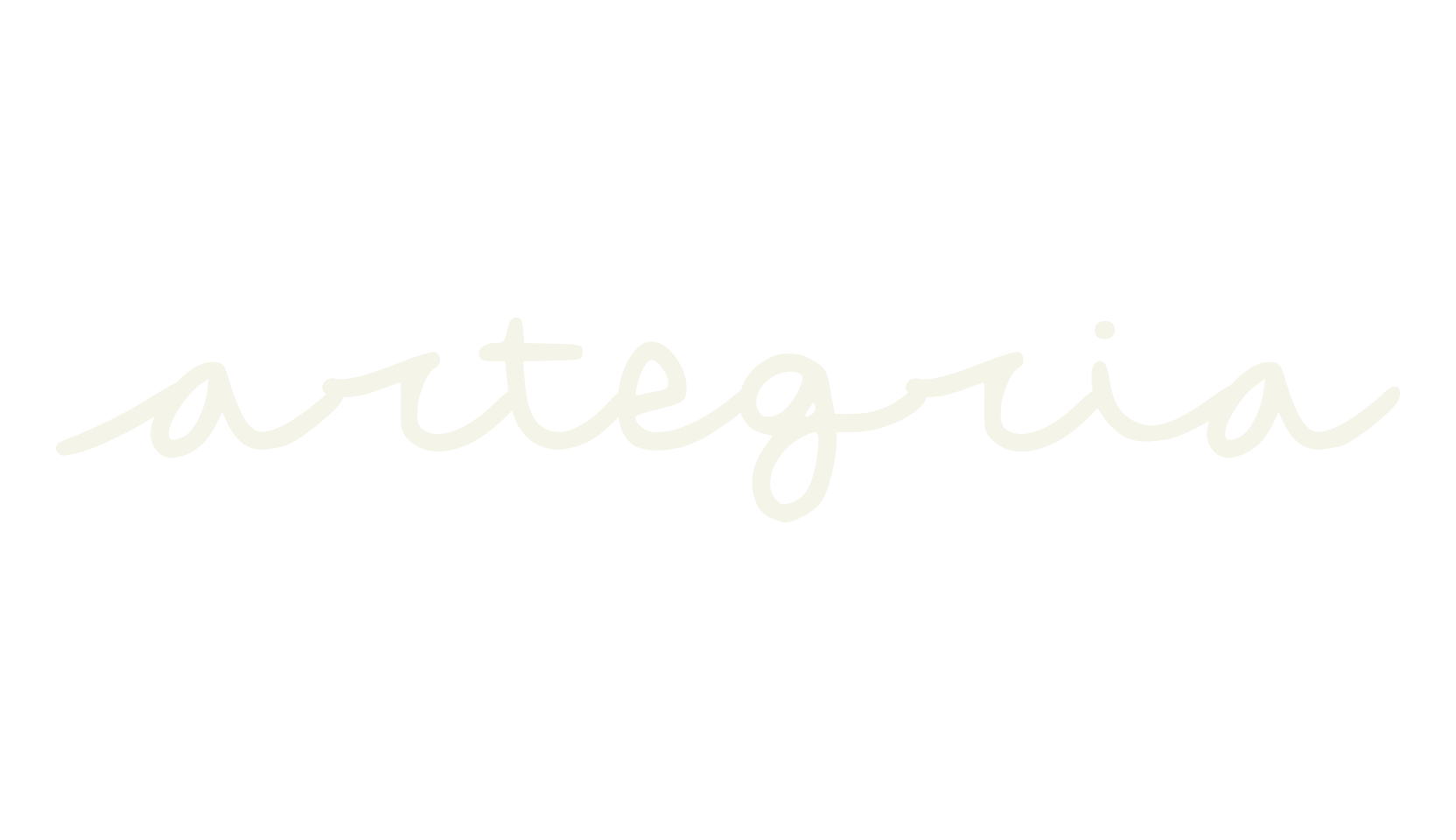 Artegria, monogram font preview