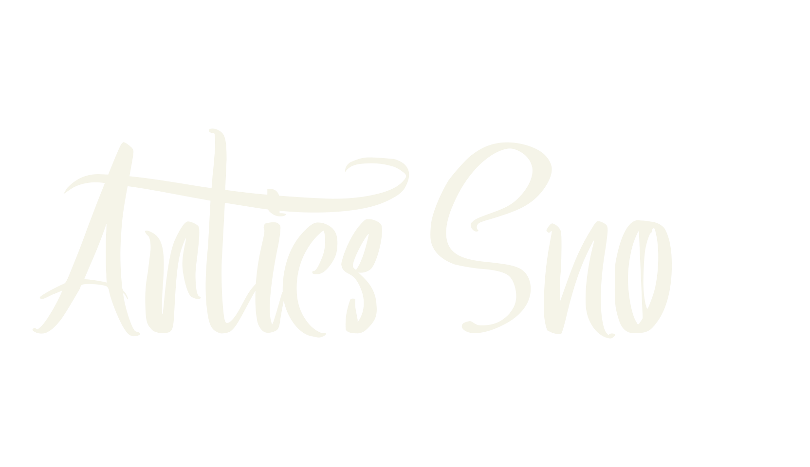 Artics Snow, calligraphy font preview