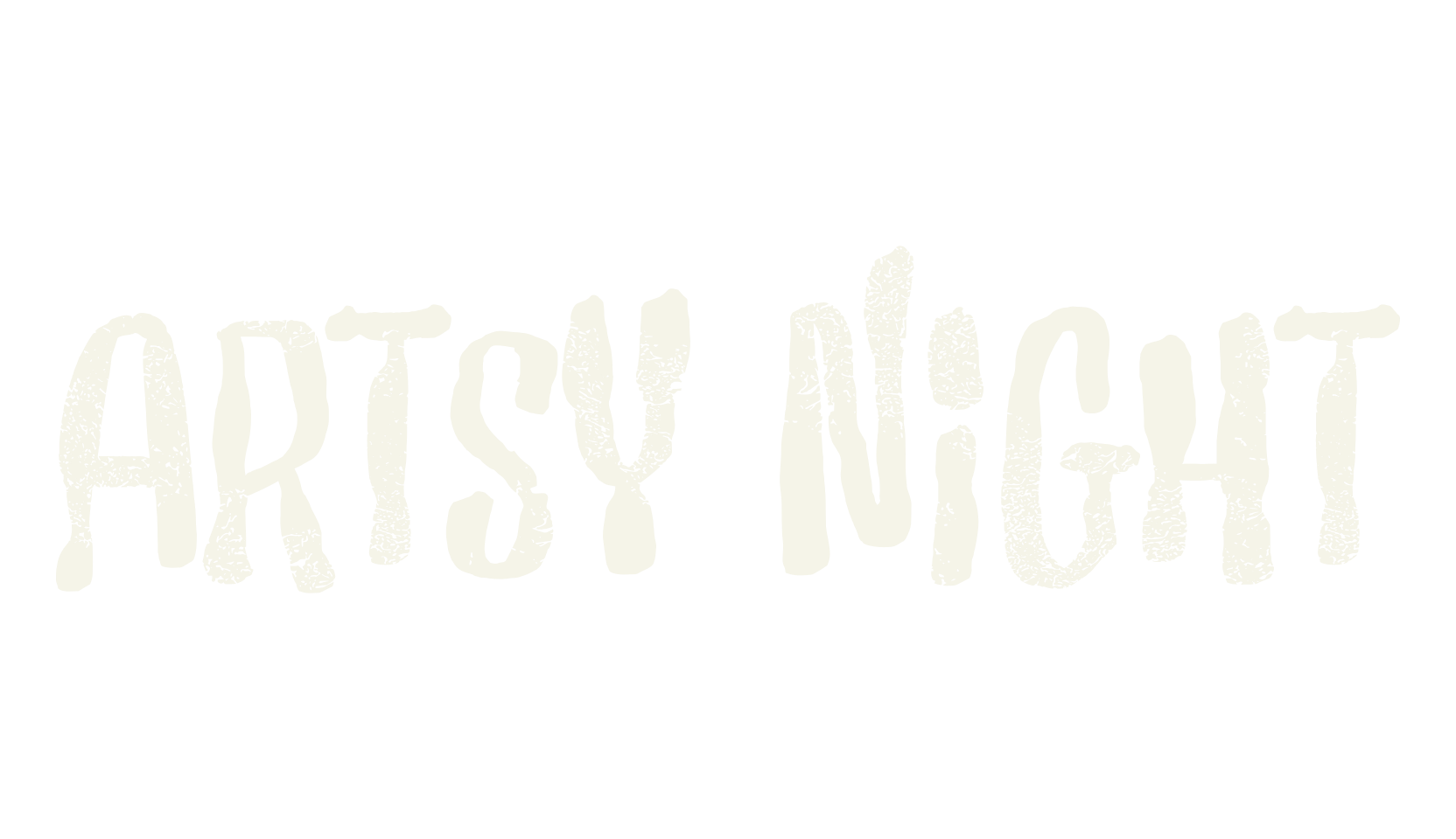 Artsy Night, calligraphy font preview