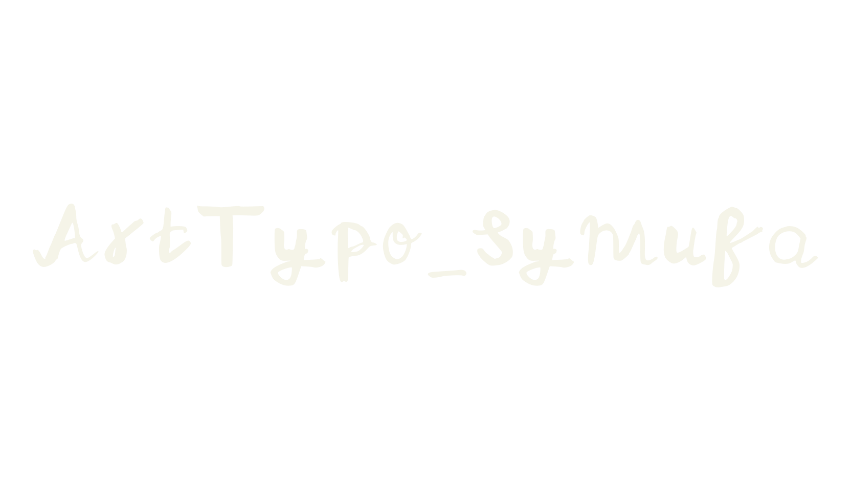 ArtTypo_Symufa, elegant font preview