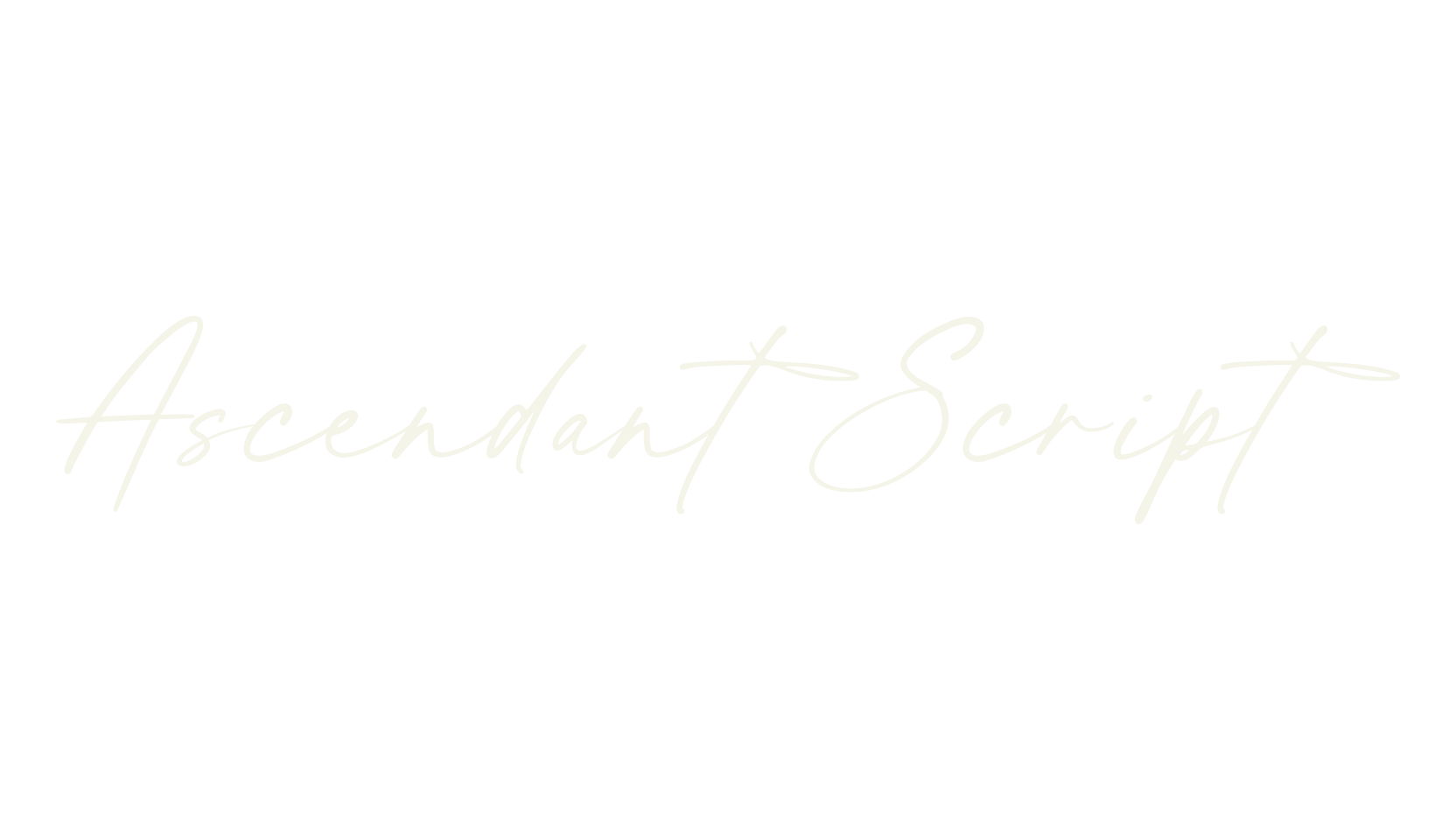 Ascendant Script -, instagram font preview