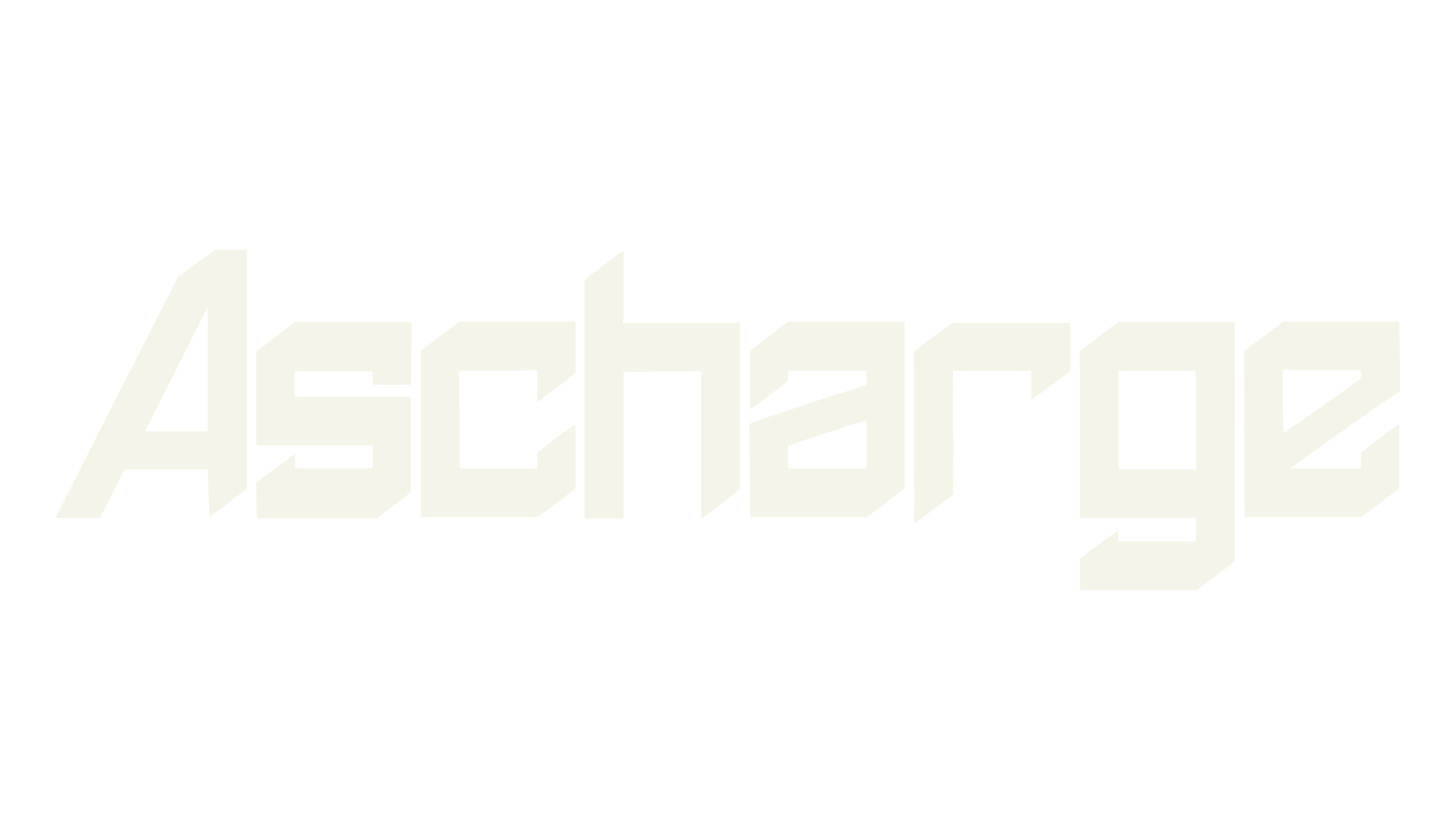 Ascharge, gaming font preview