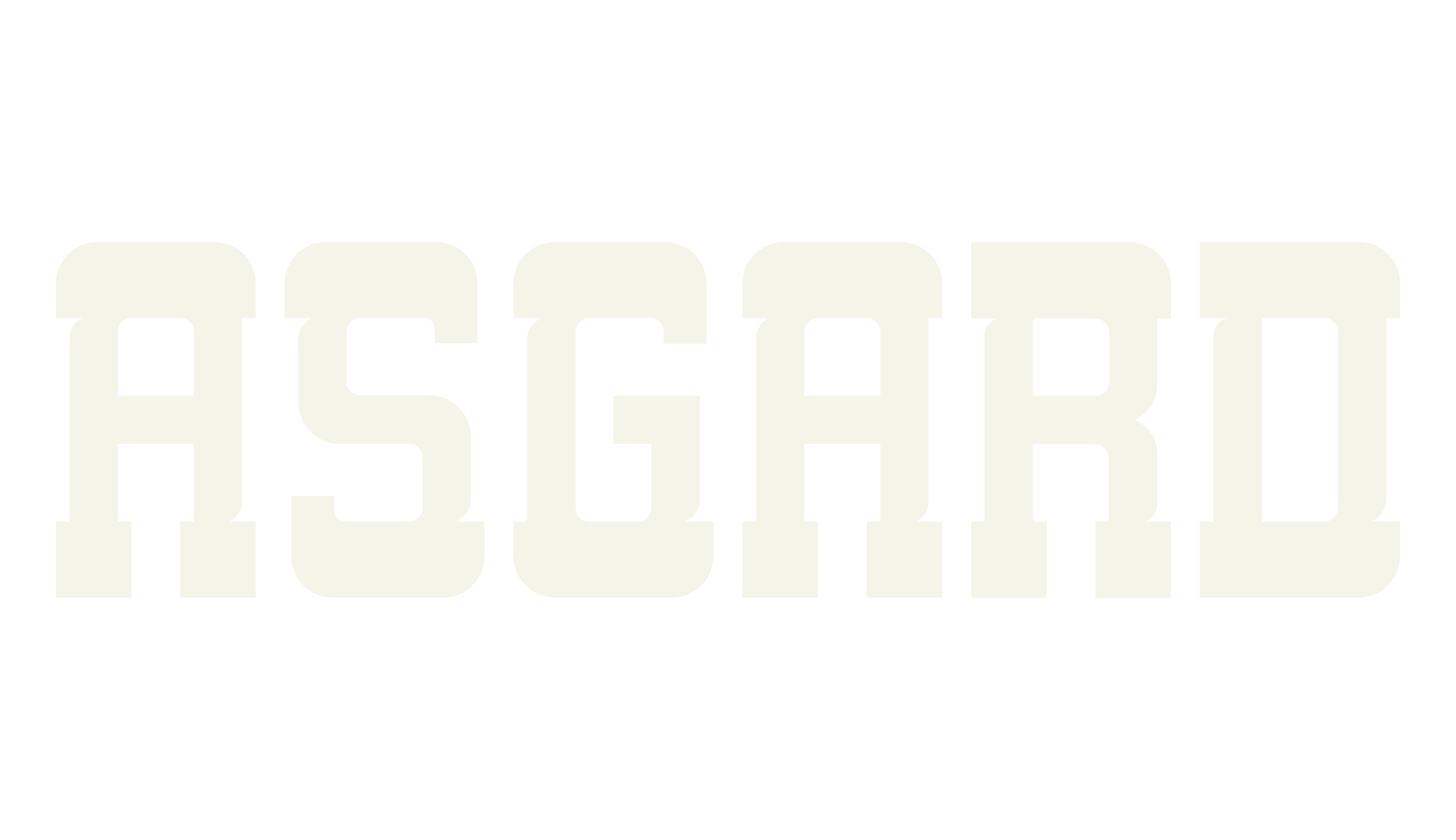 ASGARD, serif font preview