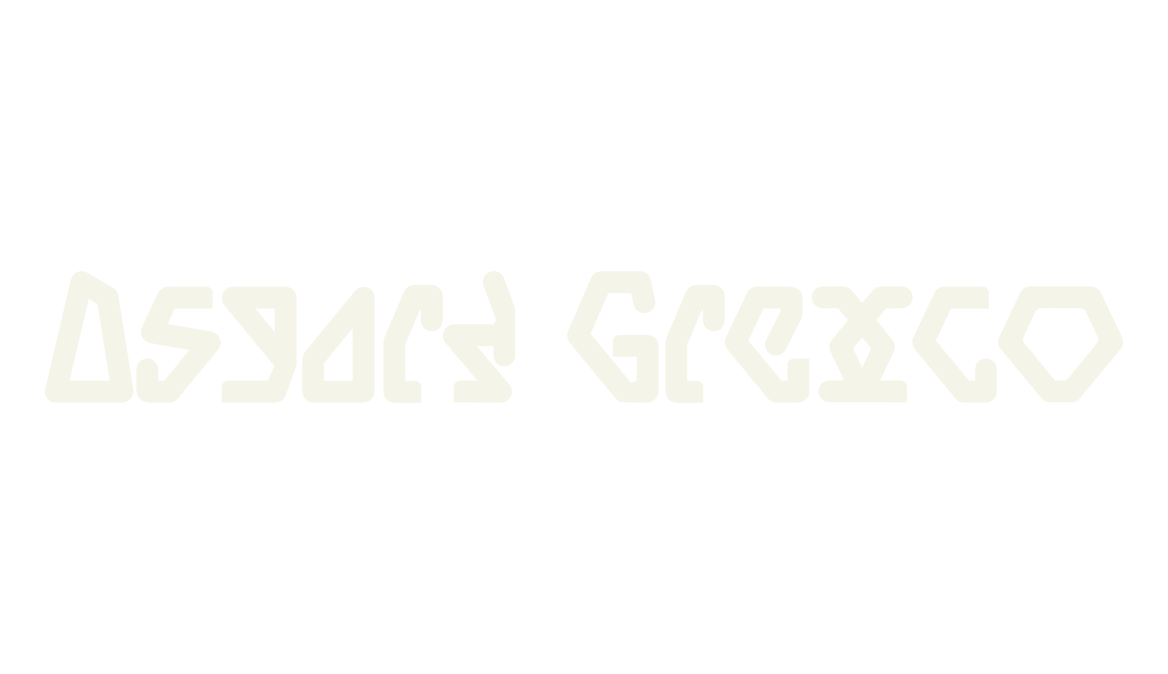 Asgard Grexco, gaming font preview