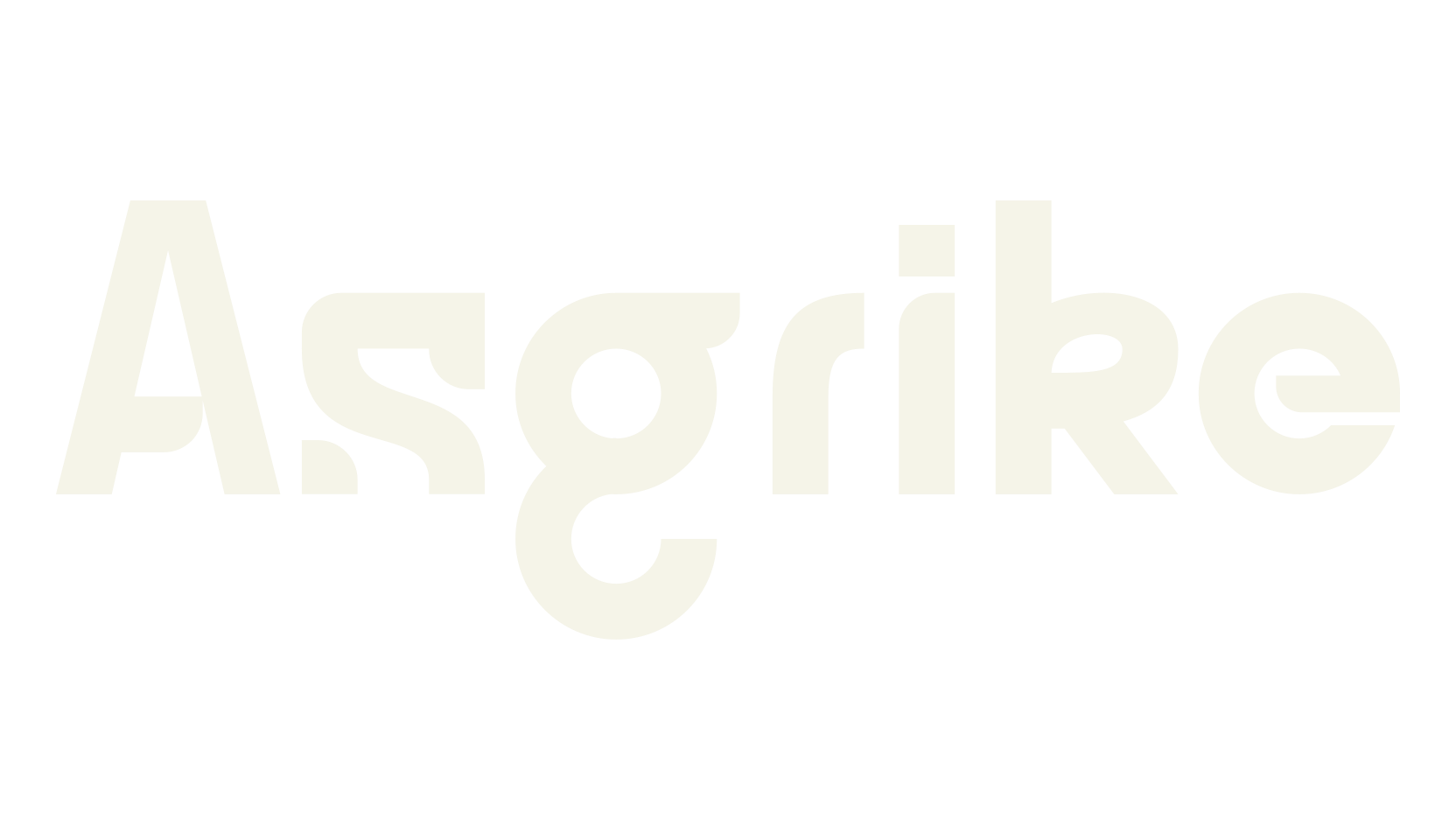 Asgrike, geometric font preview
