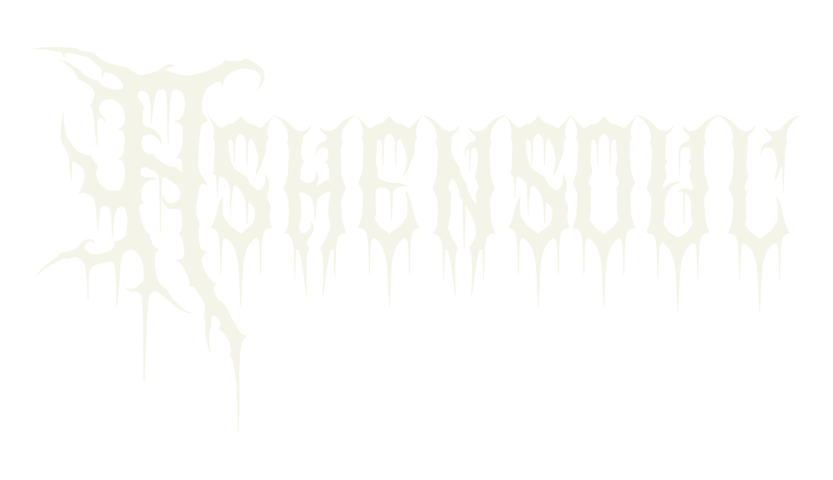 Ashensoul, metal font preview