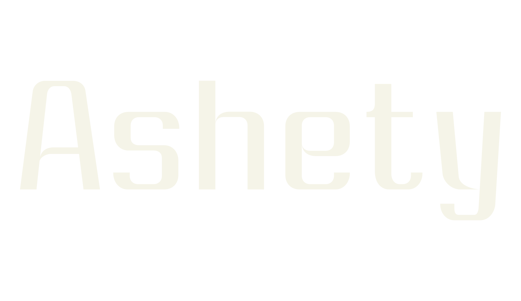 Ashety, sans serif font preview