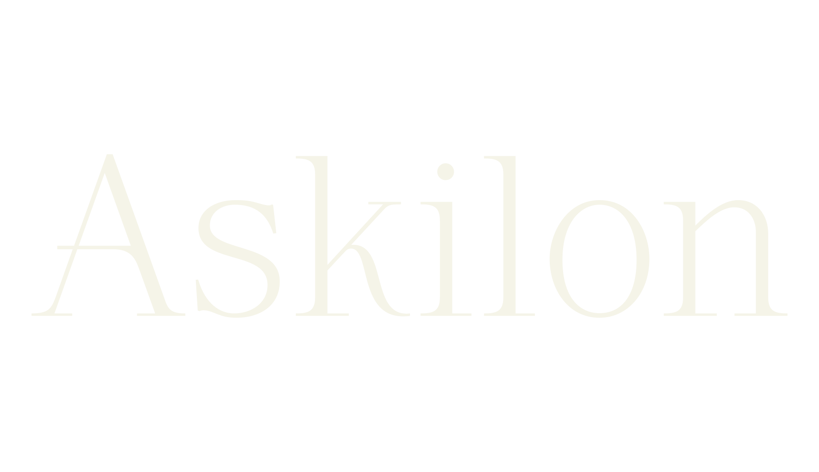 Askilon, wedding font preview