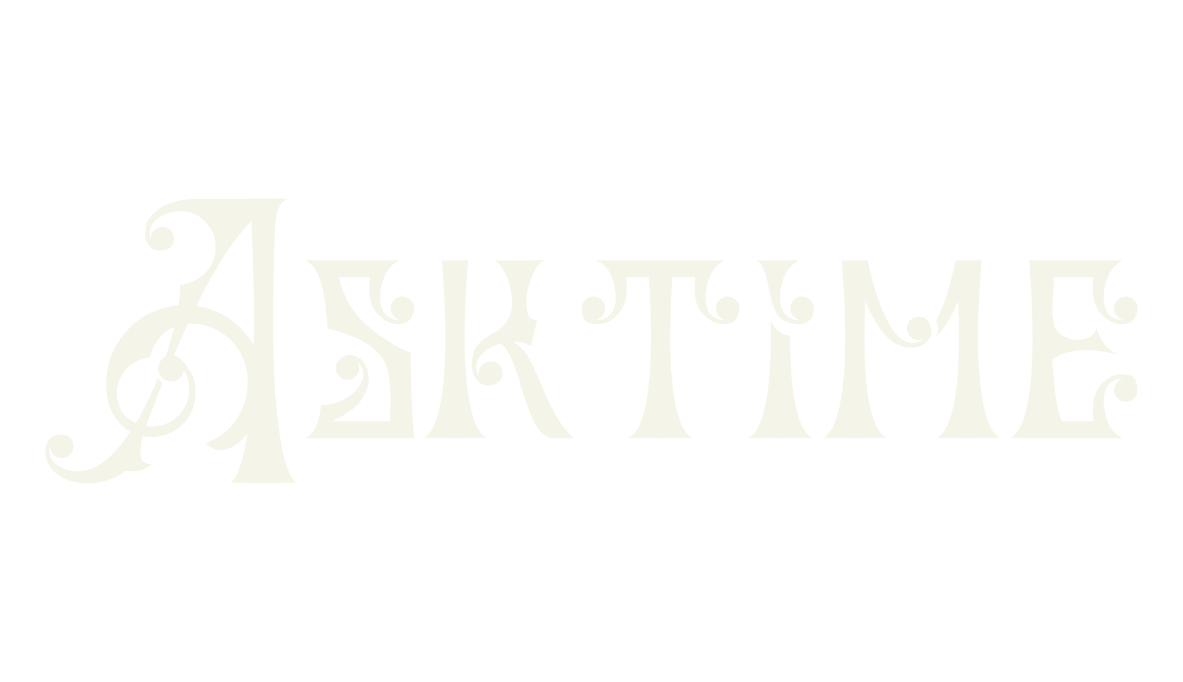 Asktime, tattoo font preview