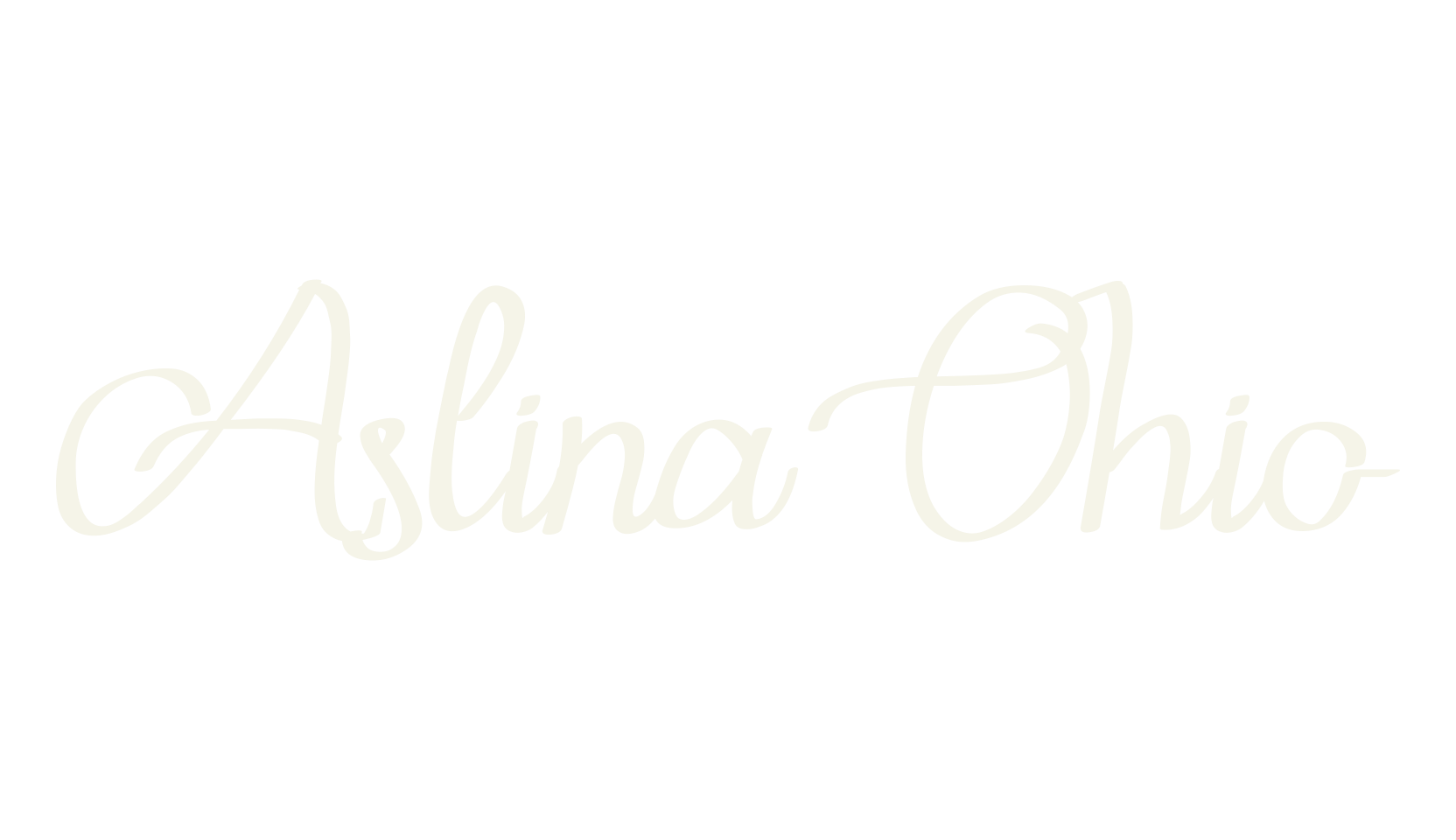 Aslina Ohio, cool font preview