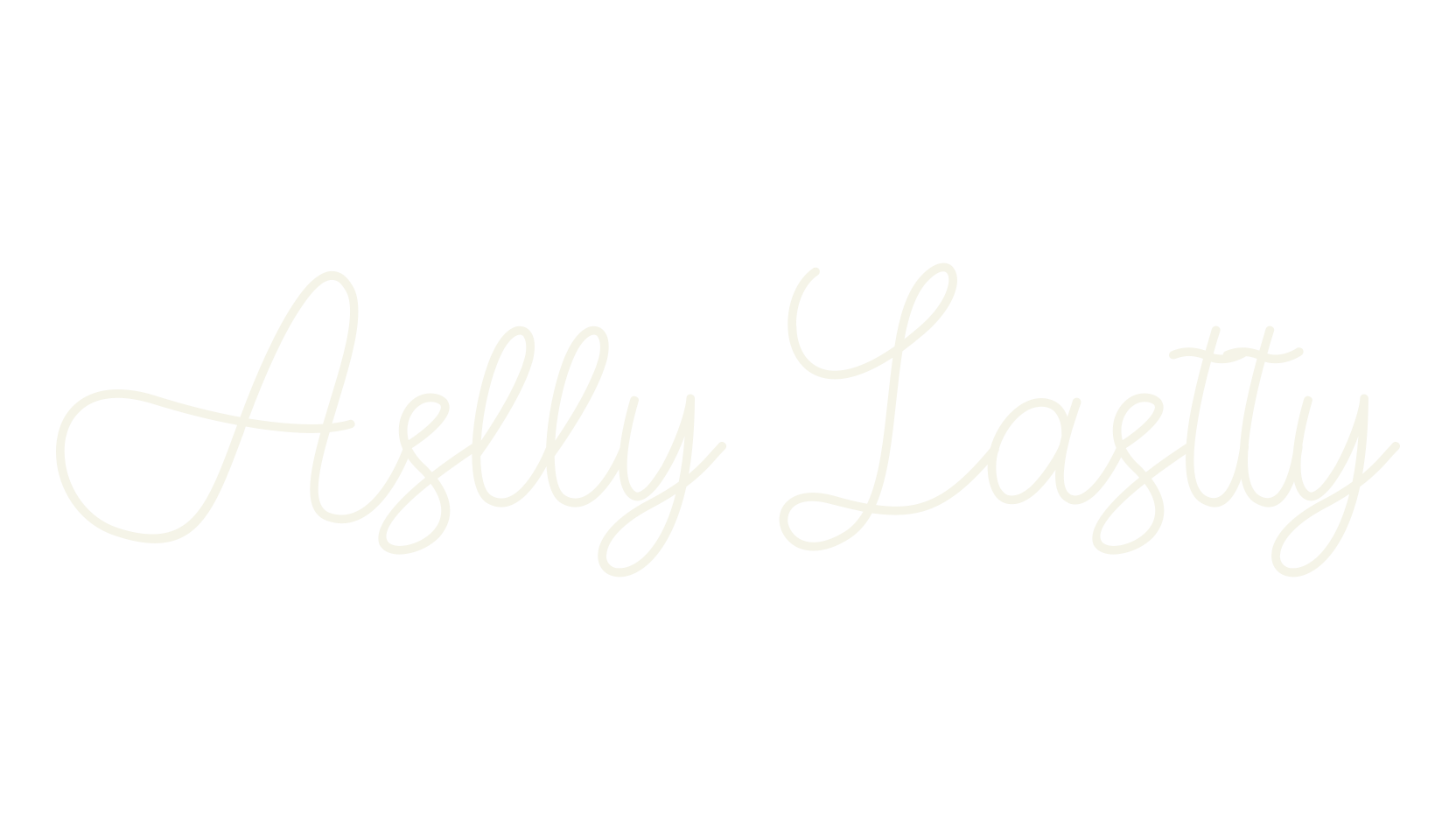 Aslly Lastty, tattoo font preview