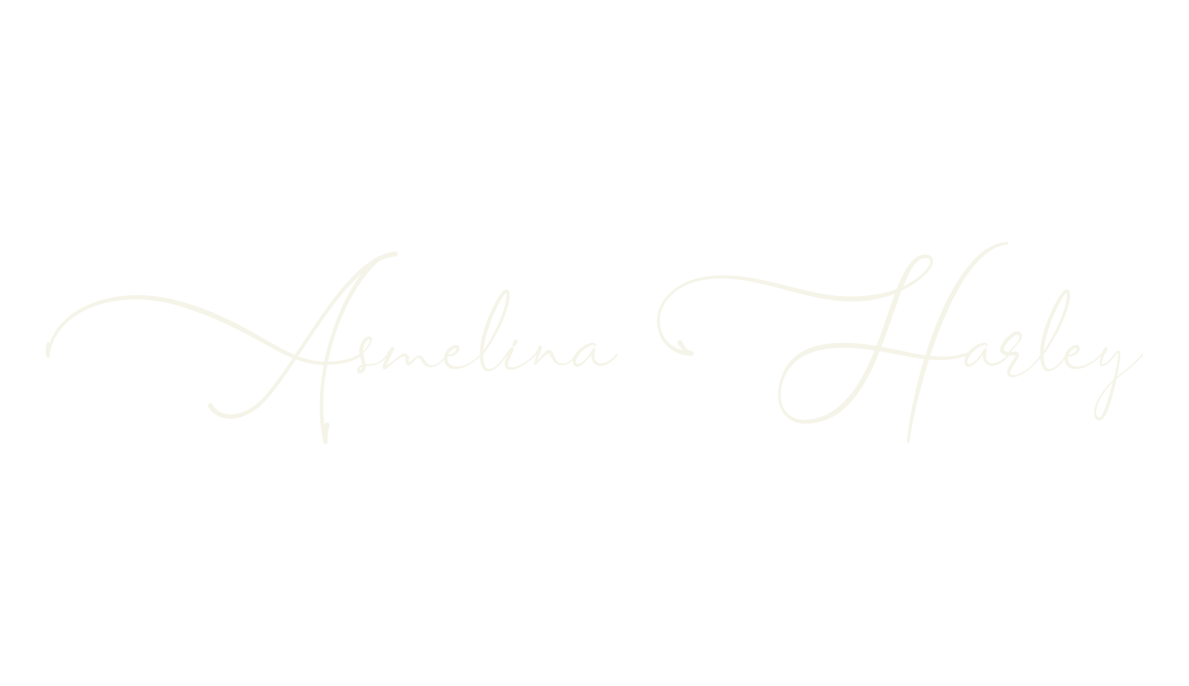 Asmelina Harley, thin font preview