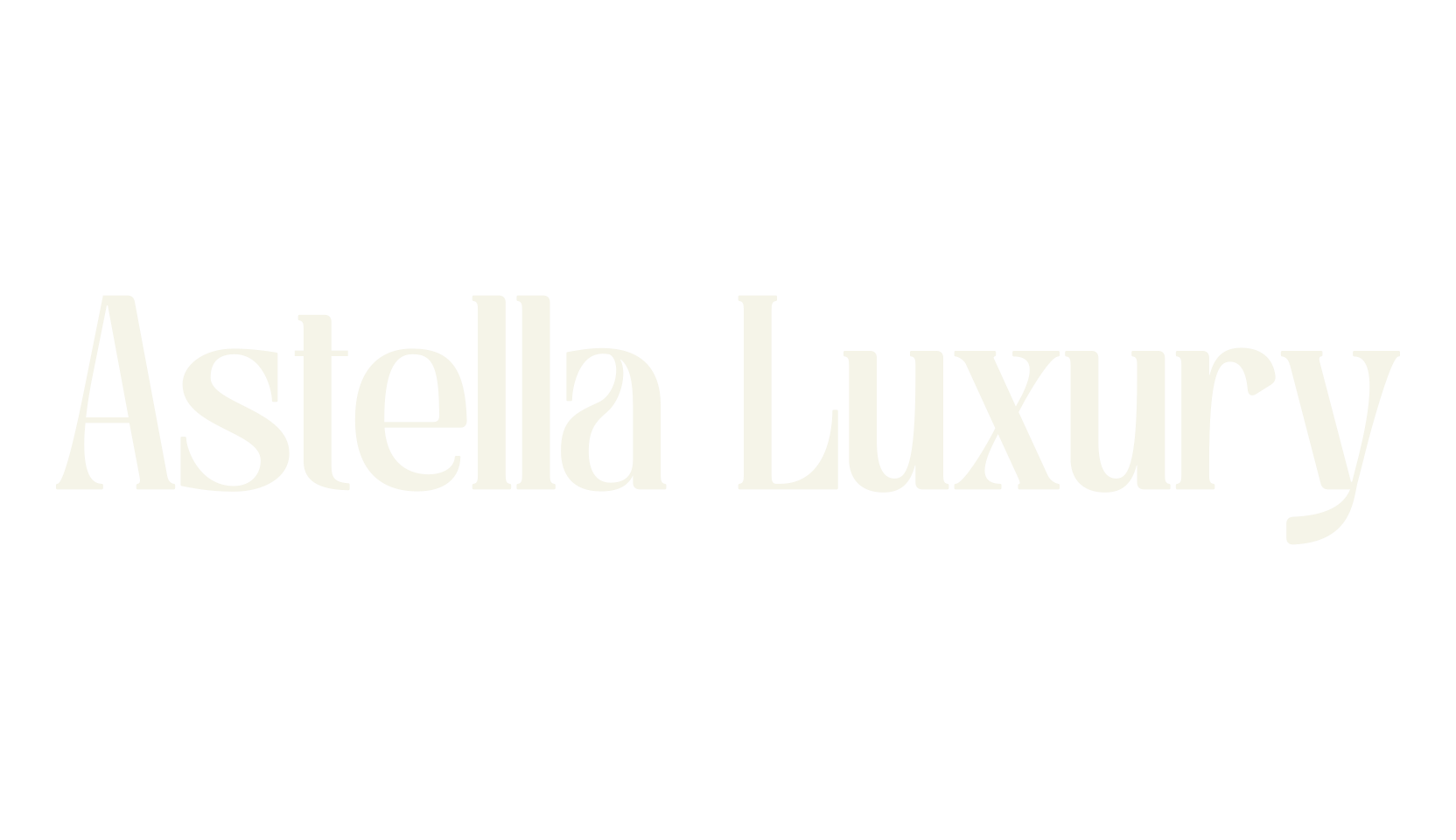 Astella Luxury, display market font preview