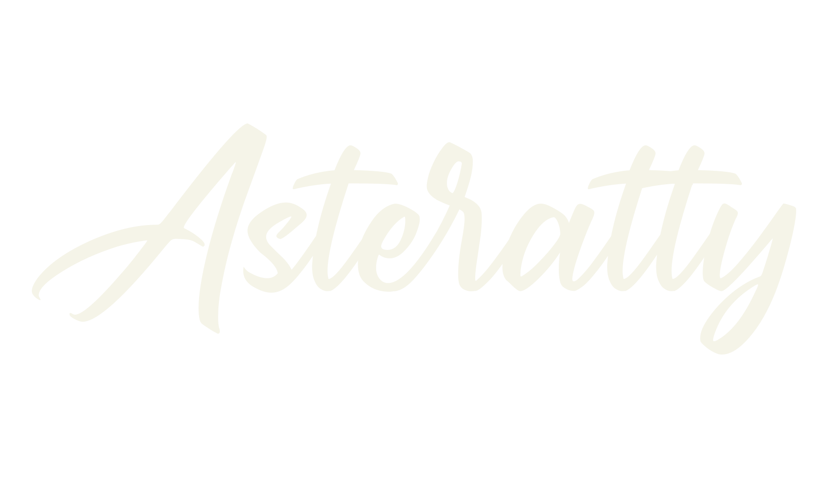Asteratty, thick font preview