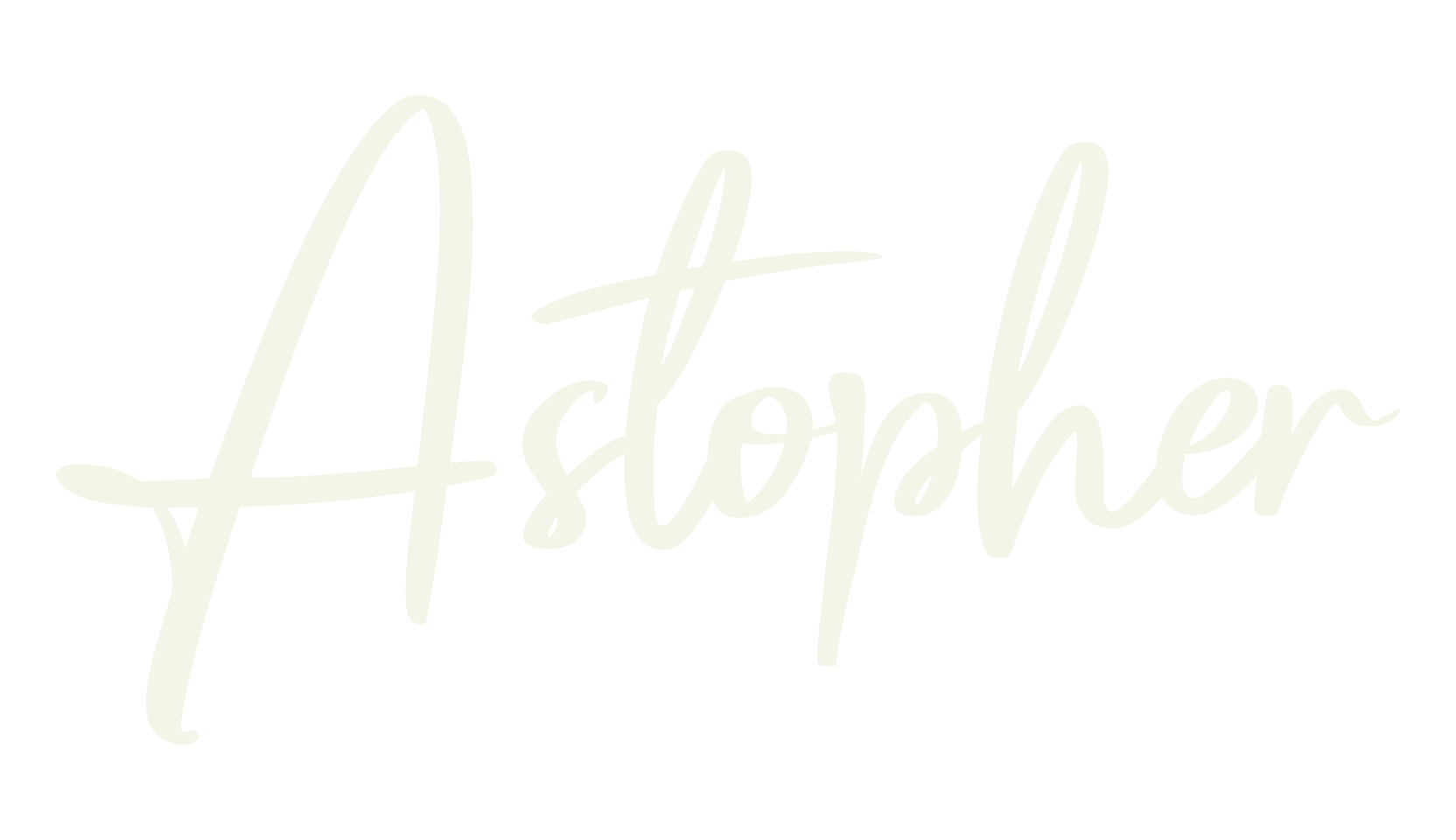 Astopher, handwriting font preview