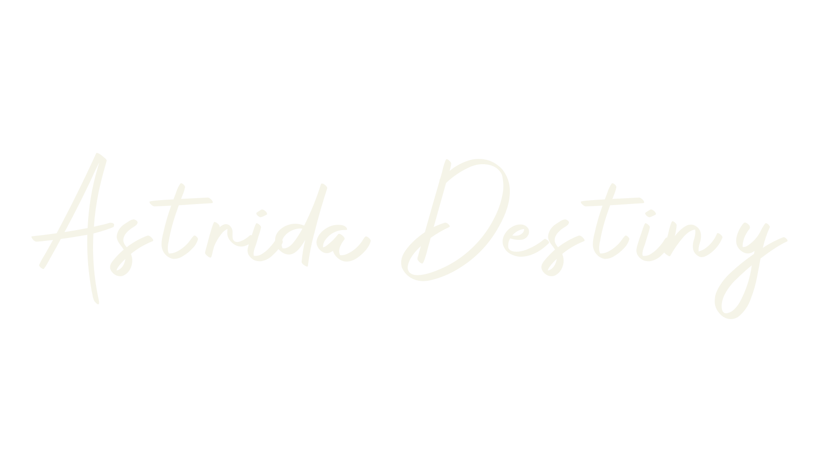 Astrida Destiny, calligraphy font preview