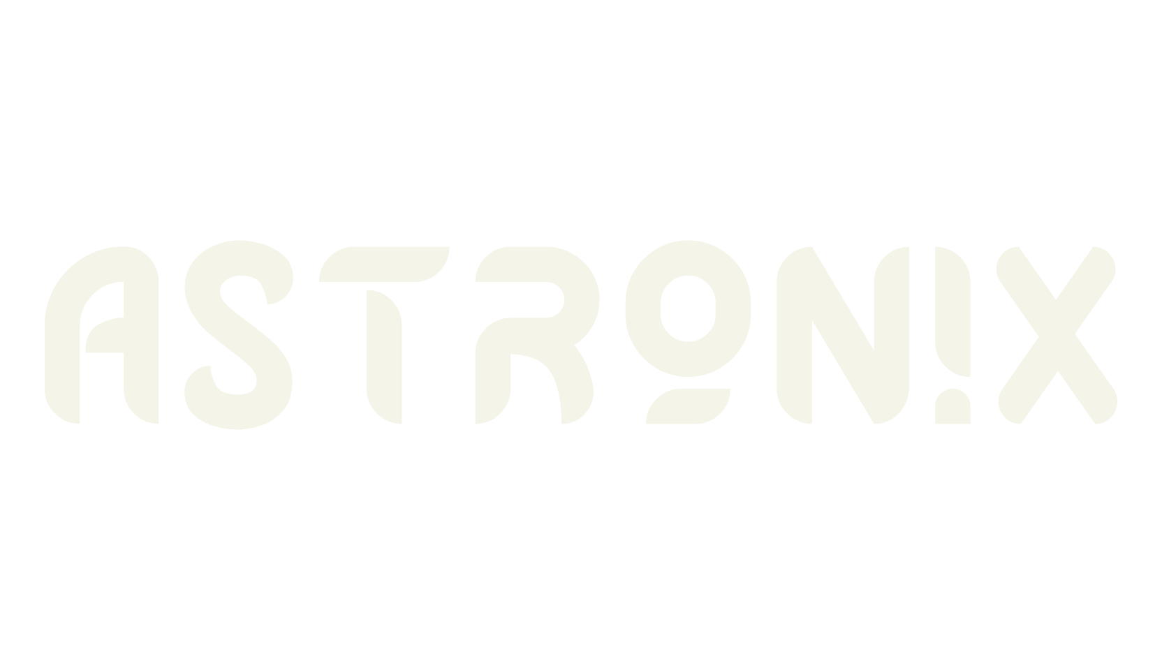 Astronix, futuristic font preview