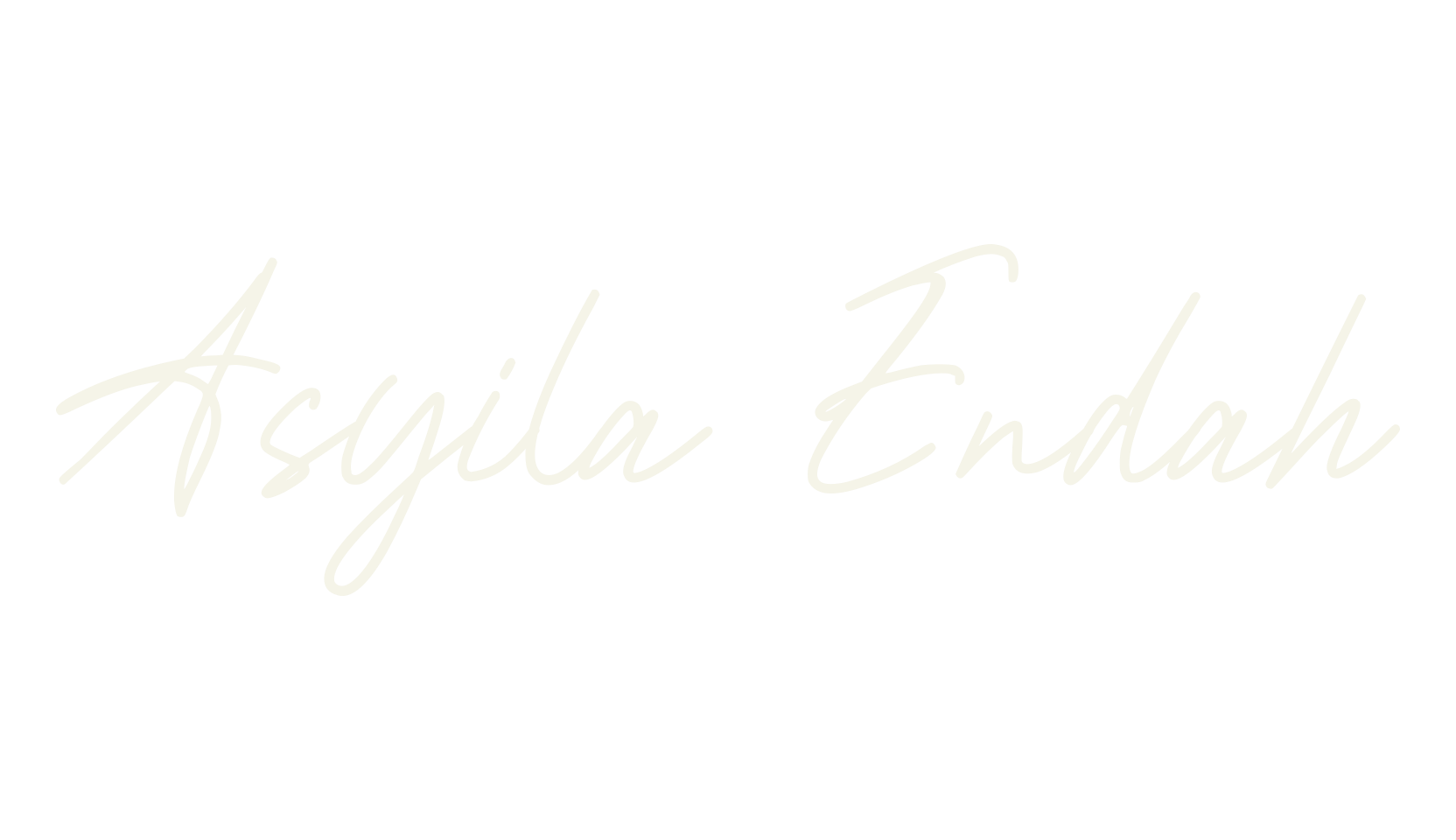 Asyila Endah, wedding font preview