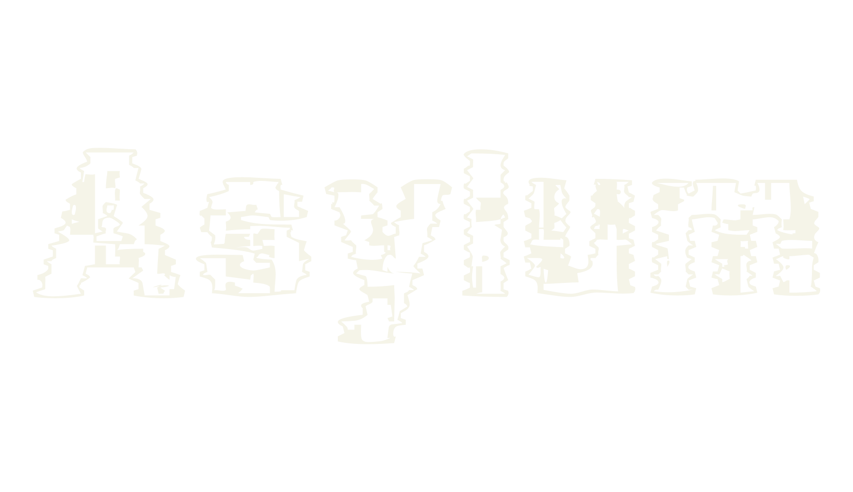 Asylum, bizarre font preview