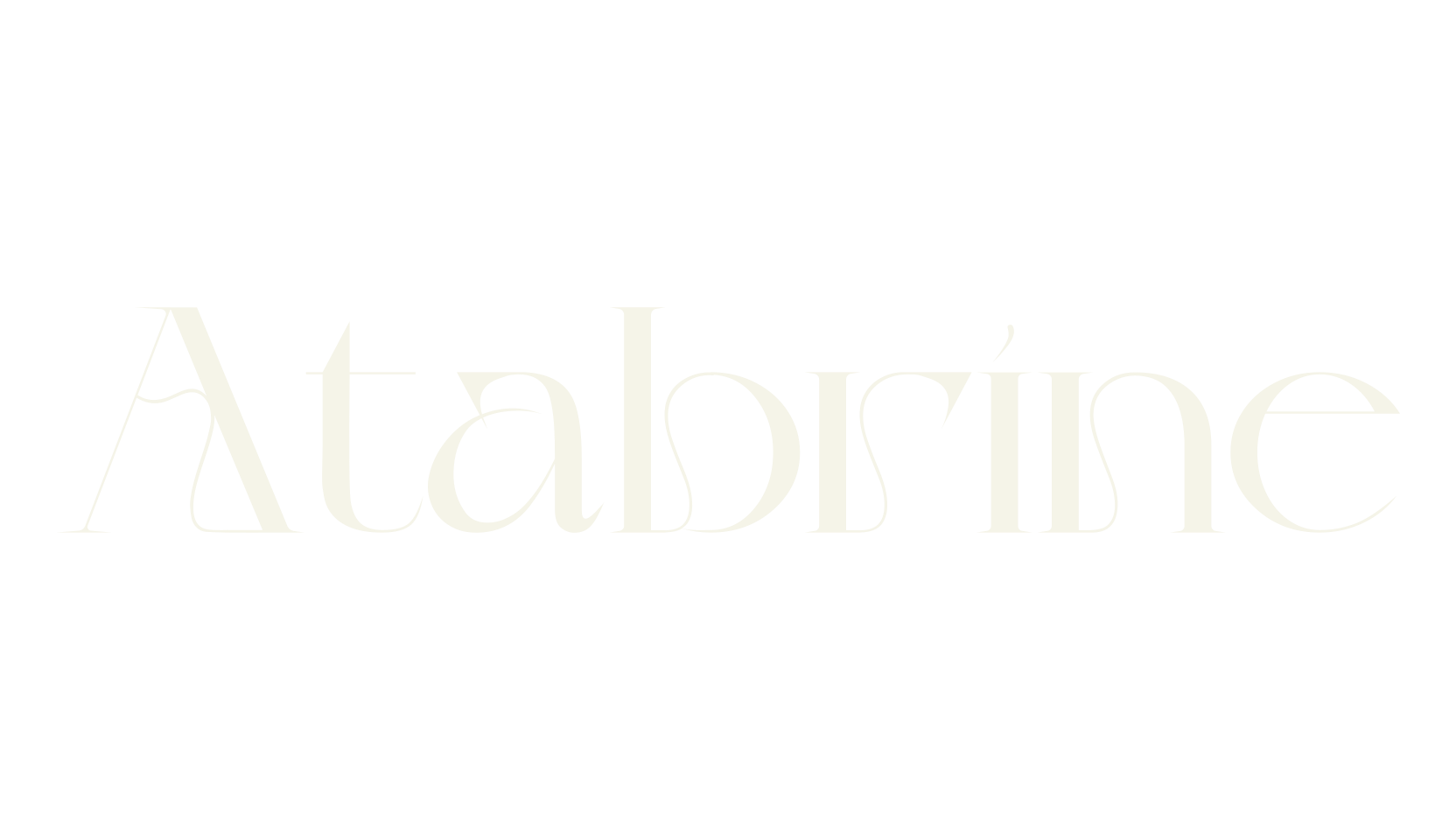 Atabrine, sans serif font preview