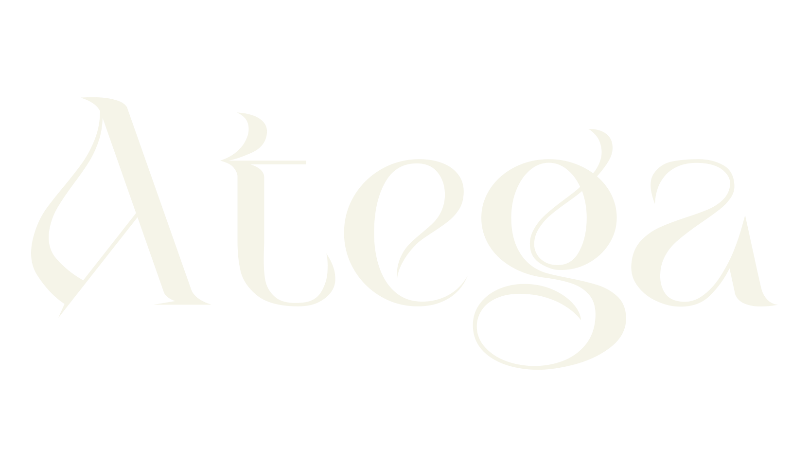 Atega, serif font preview