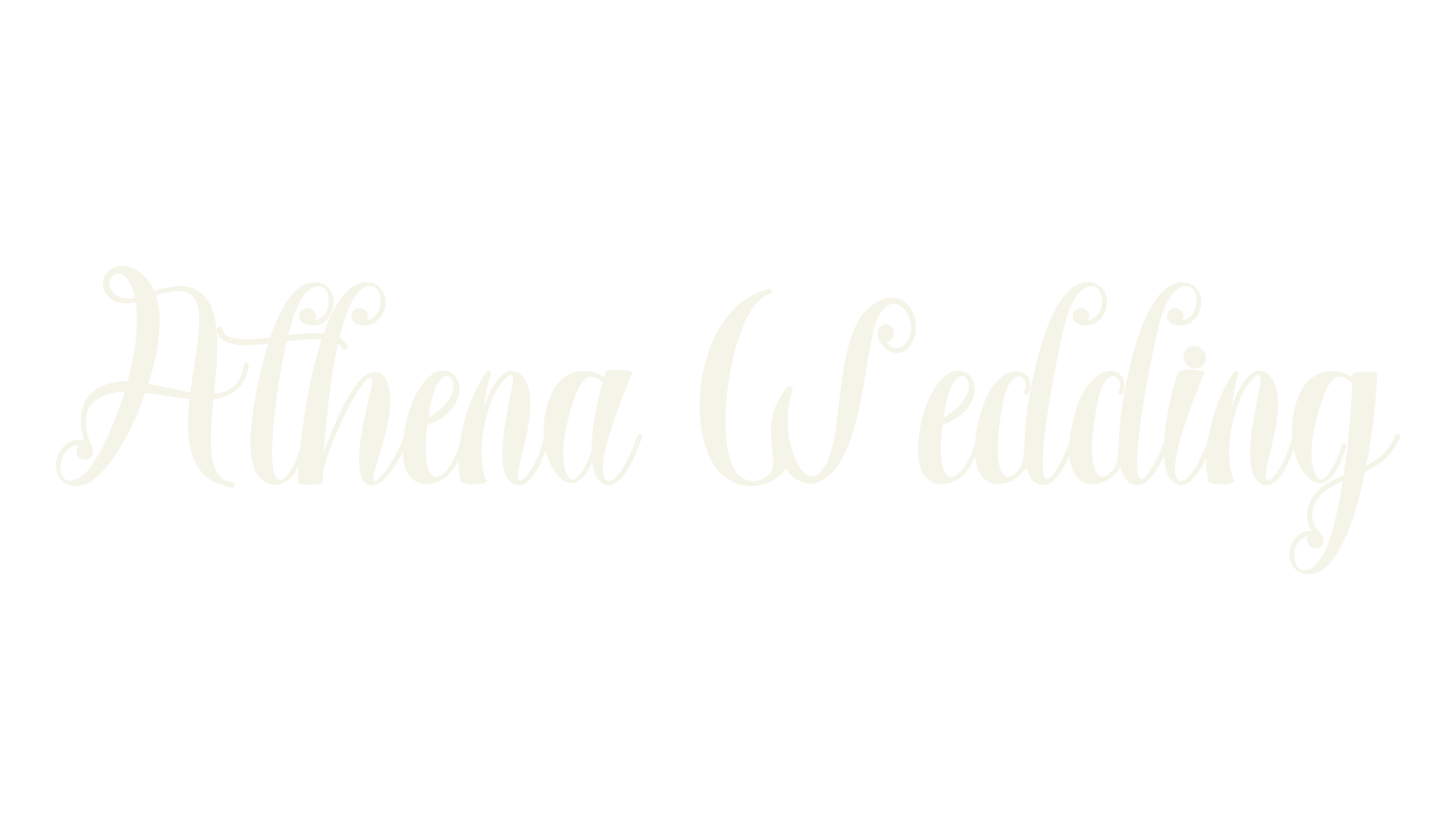 Athena Wedding, wedding font preview