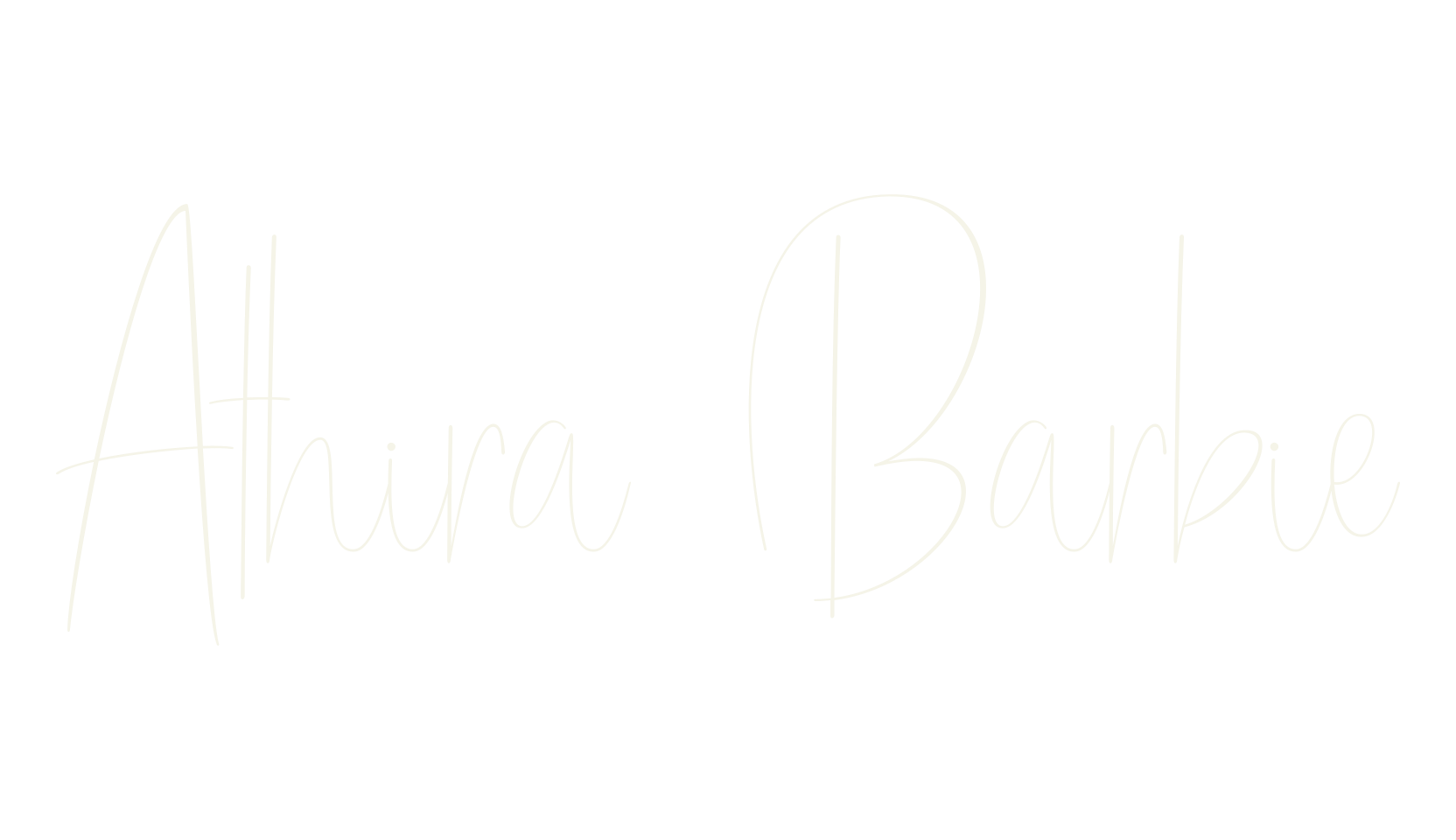 Athira Barbie, handwriting font preview