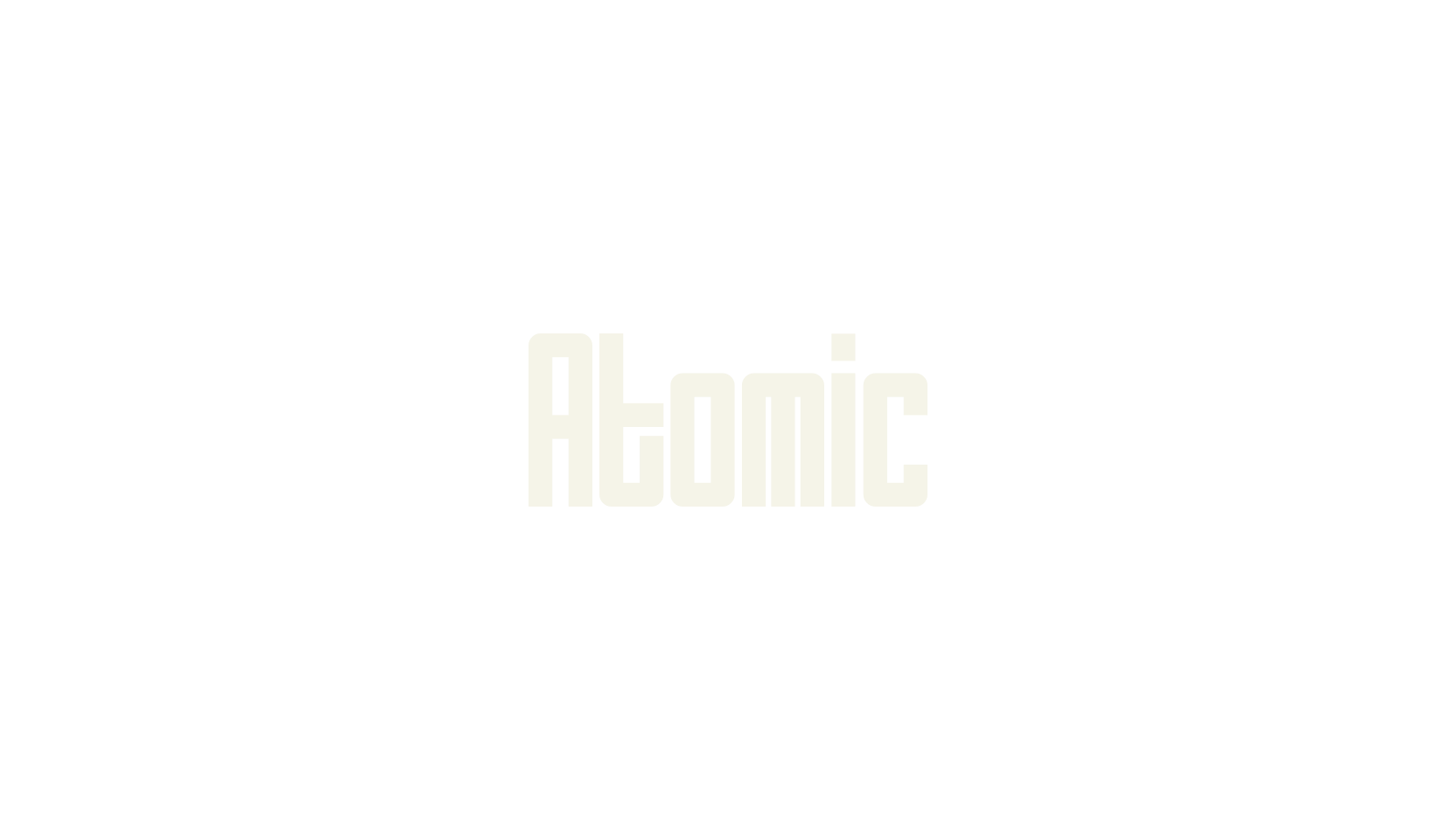 Atomic, sans font preview