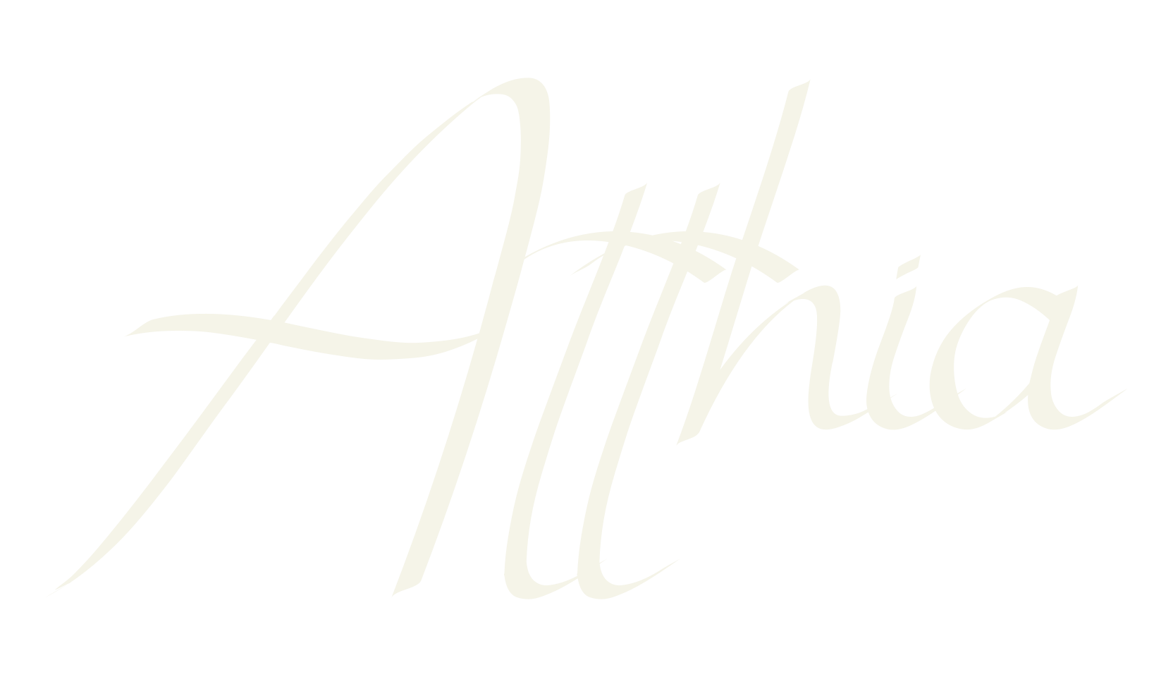 Atthia, calligraphy font preview