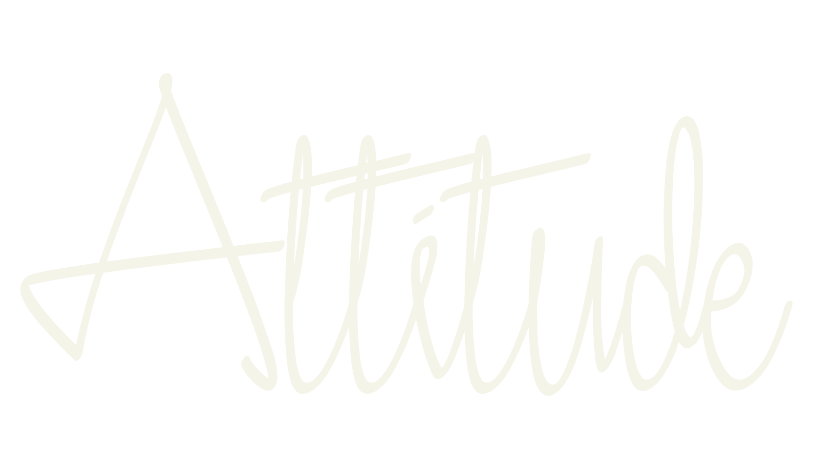 Attitude, pencil font preview