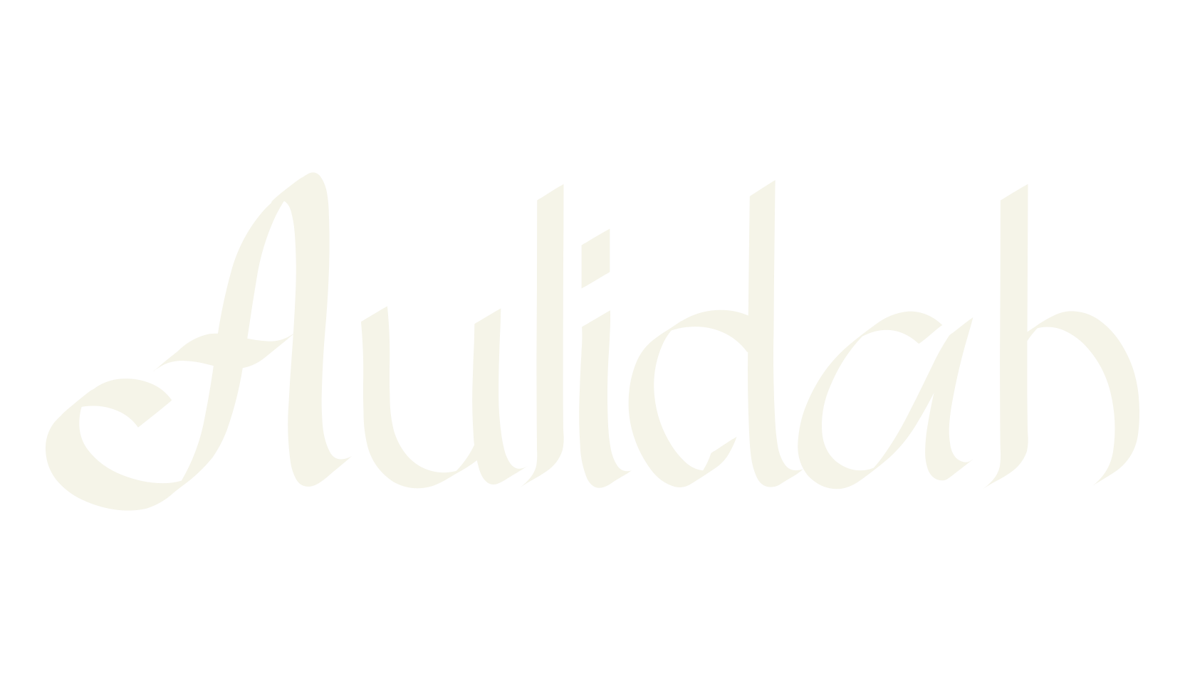 Aulidah, display font preview